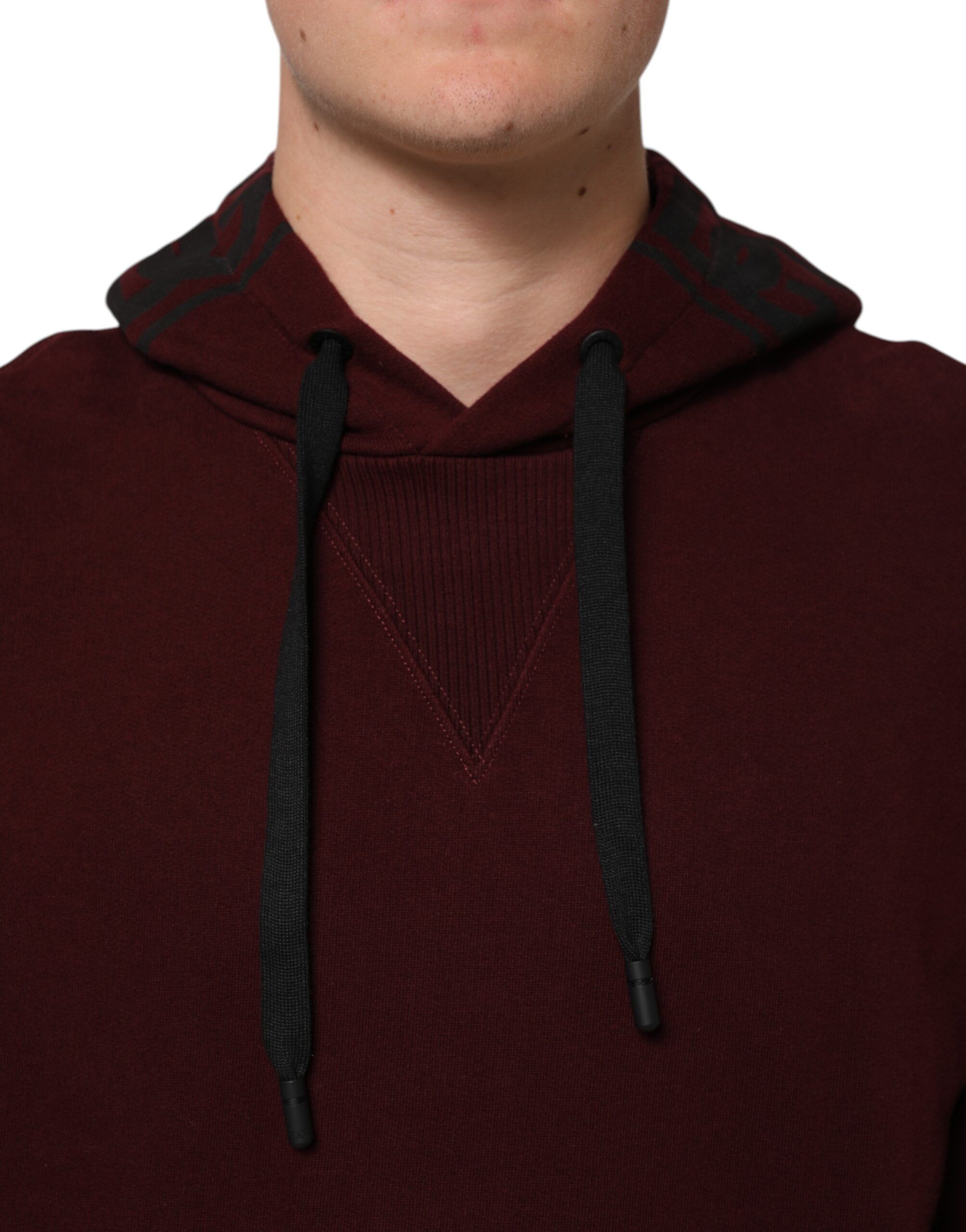 Cotton Plaid Lined Men Hoodie Men's Sweater - Dolce & Gabbana - Modalova