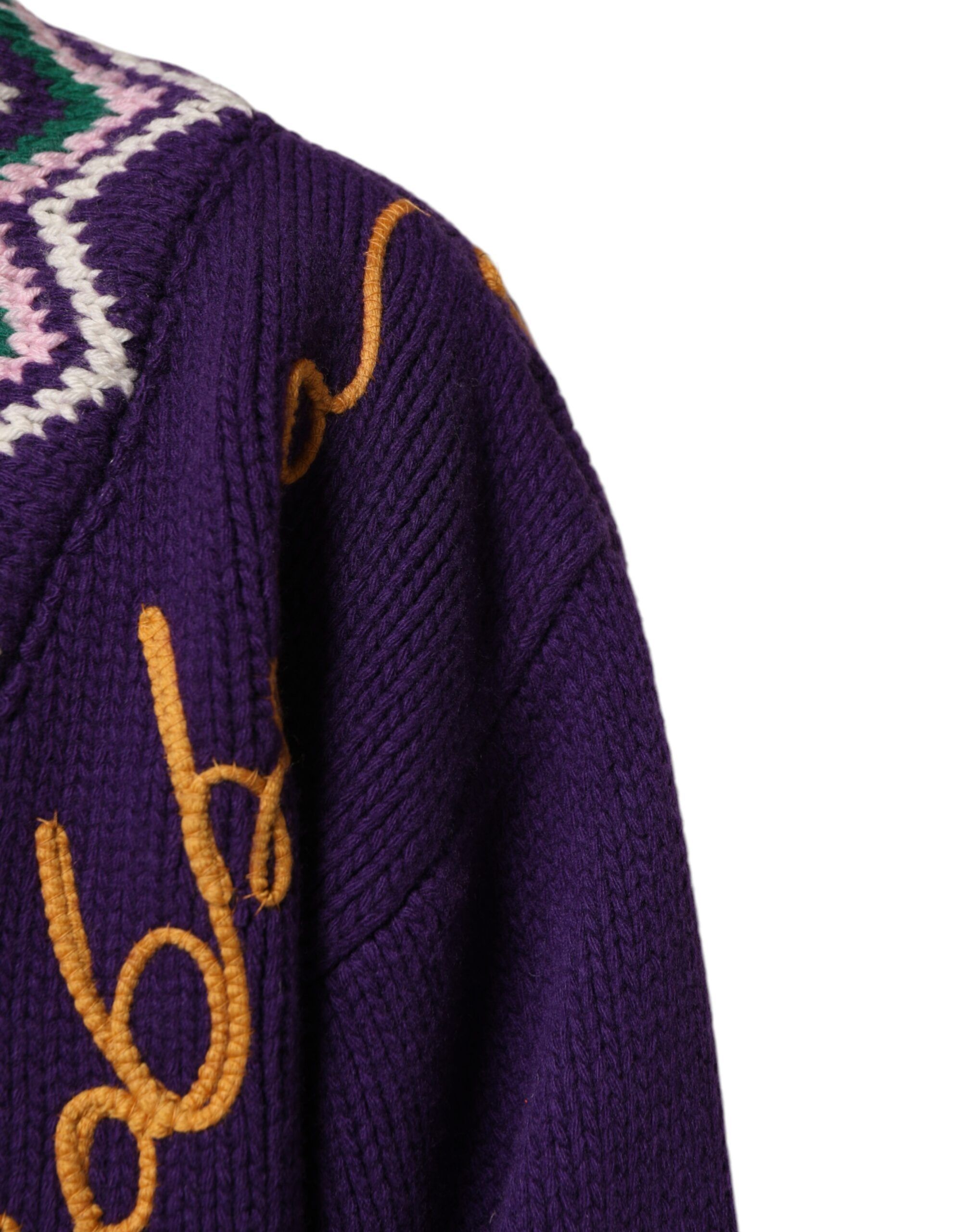 Wool DG Logo Men Knit Pullover Men's Sweater - Dolce & Gabbana - Modalova