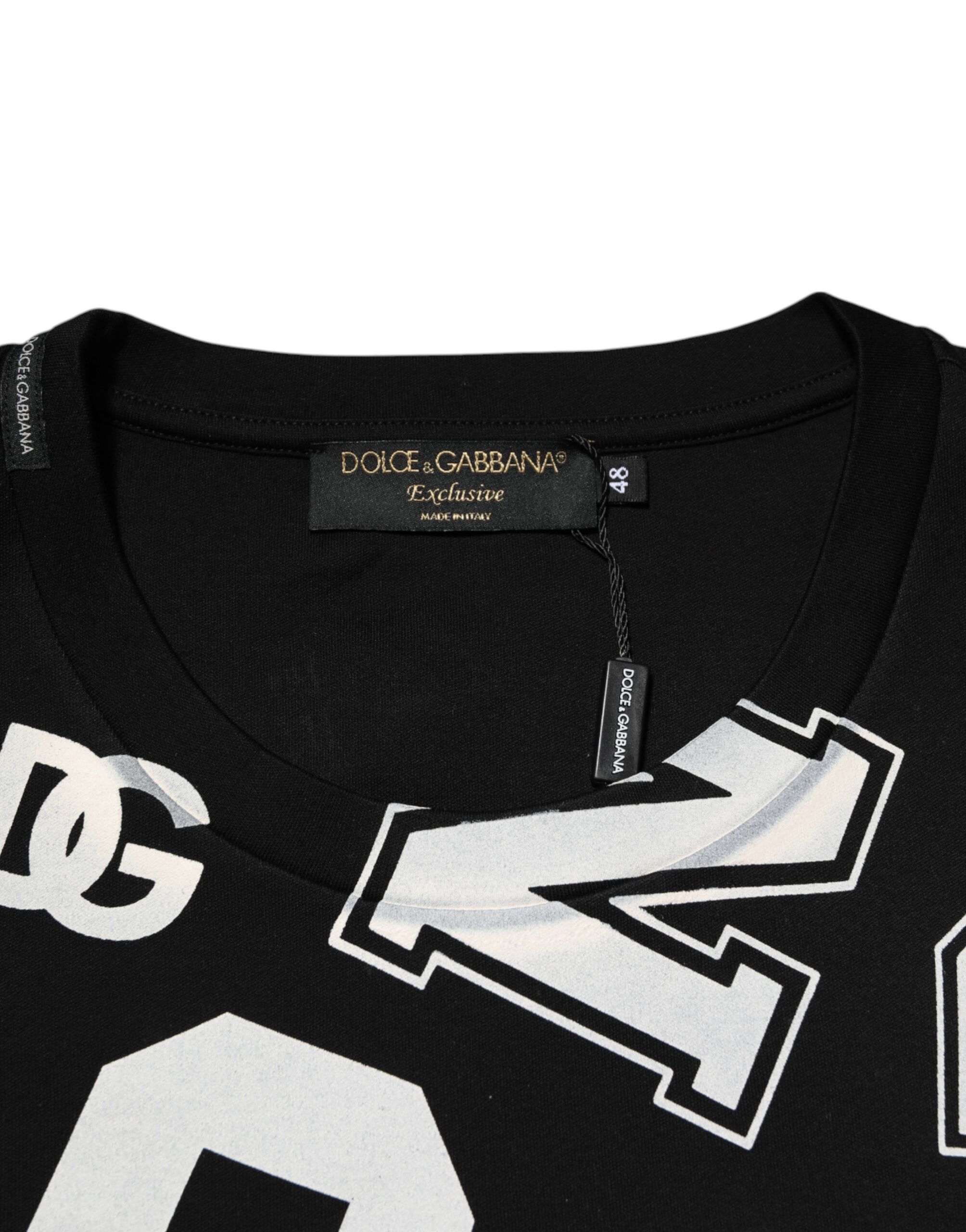 Cotton Letter Print Short Sleeve Men's T-shirt (Pre-Owned) - Dolce & Gabbana - Modalova