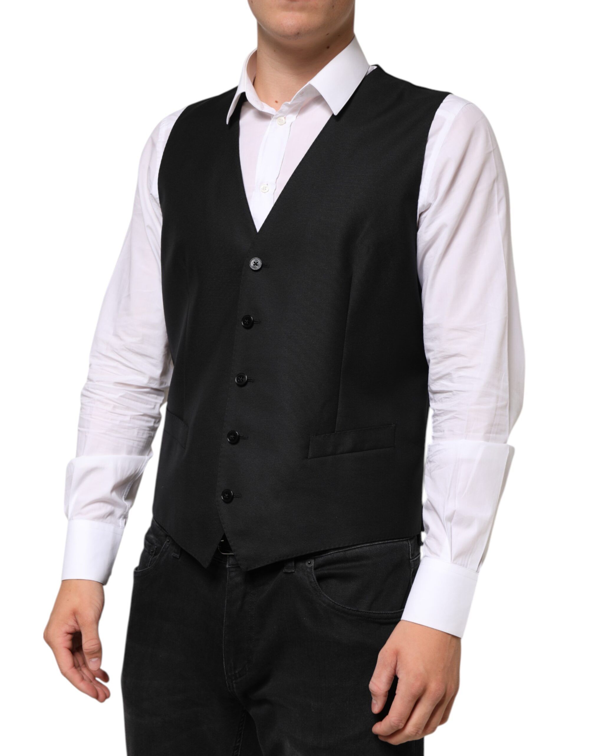 Wool Dress Formal Men Waistcoat Men's Vest (Pre-Owned) - Dolce & Gabbana - Modalova