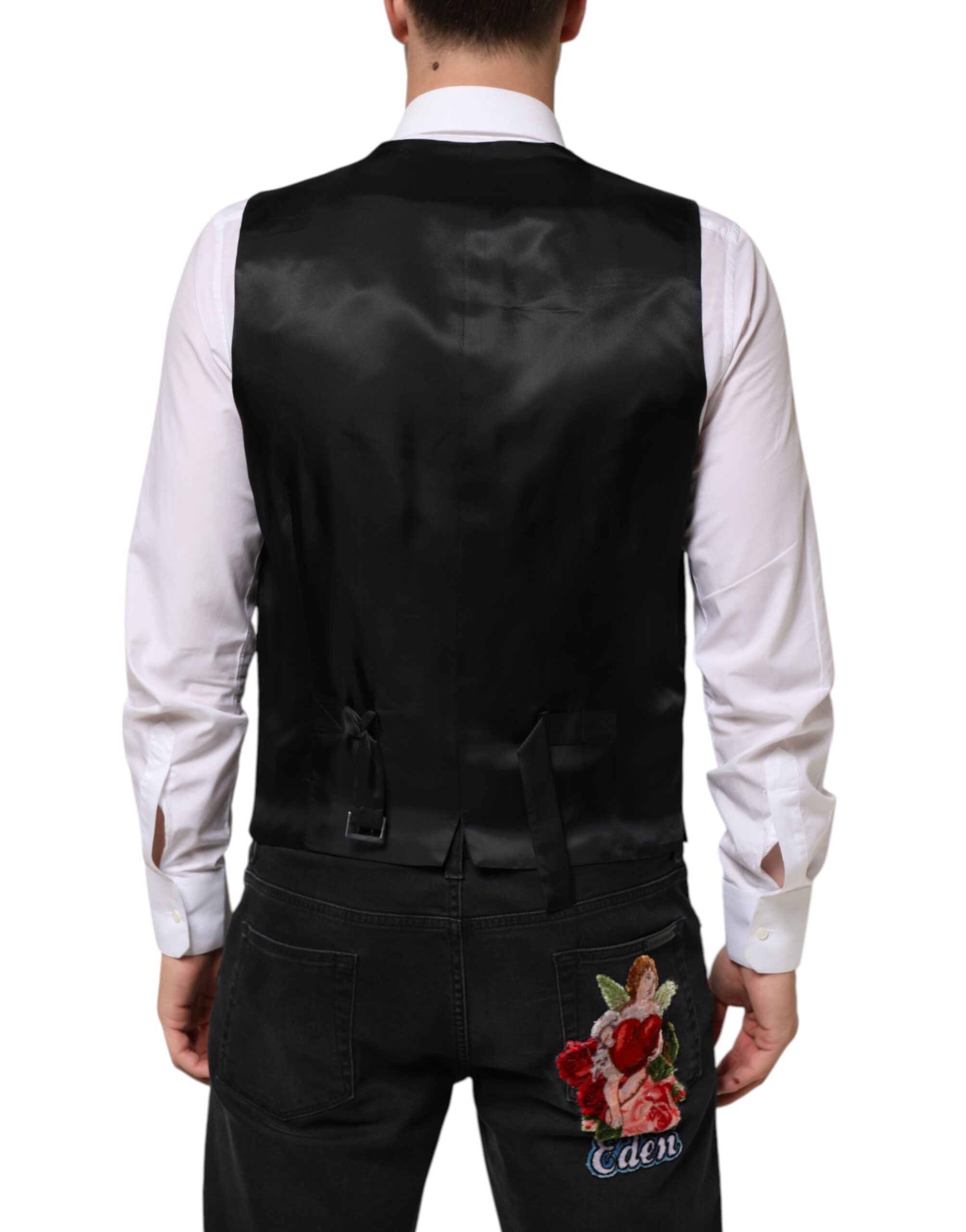 Wool Dress Formal Men Waistcoat Men's Vest (Pre-Owned) - Dolce & Gabbana - Modalova