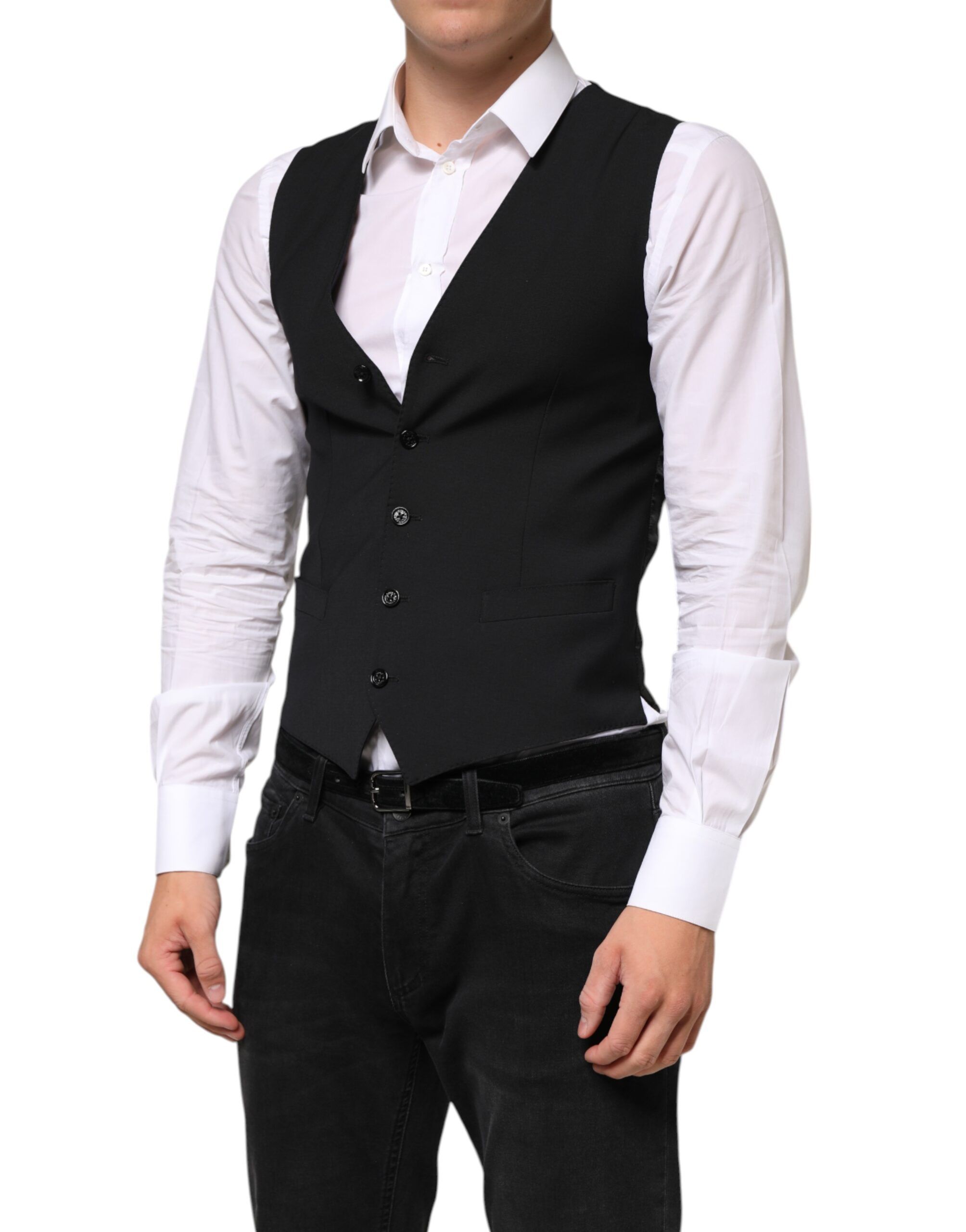 Wool Dress Formal Men Waistcoat Men's Vest (Pre-Owned) - Dolce & Gabbana - Modalova
