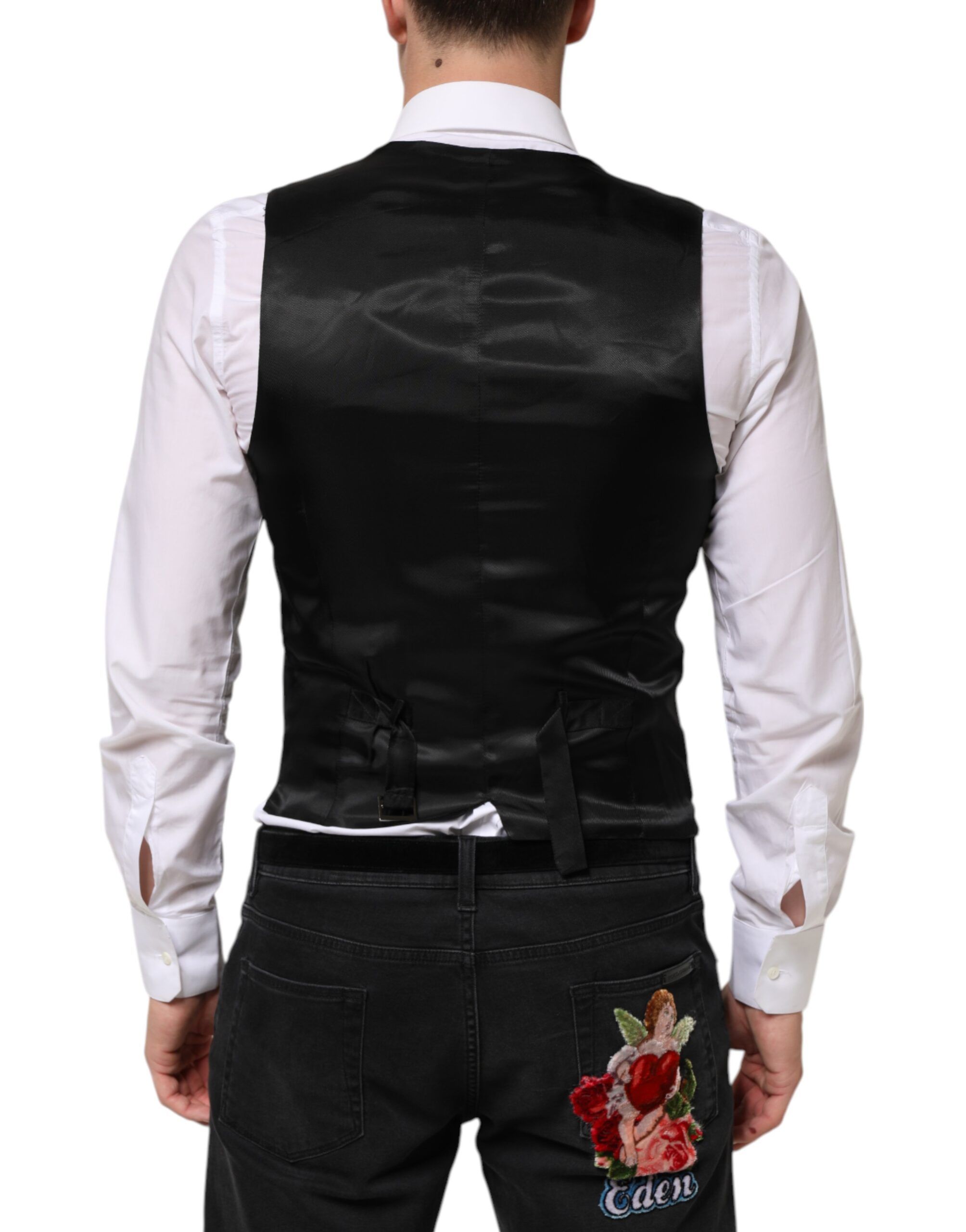 Wool Dress Formal Men Waistcoat Men's Vest (Pre-Owned) - Dolce & Gabbana - Modalova
