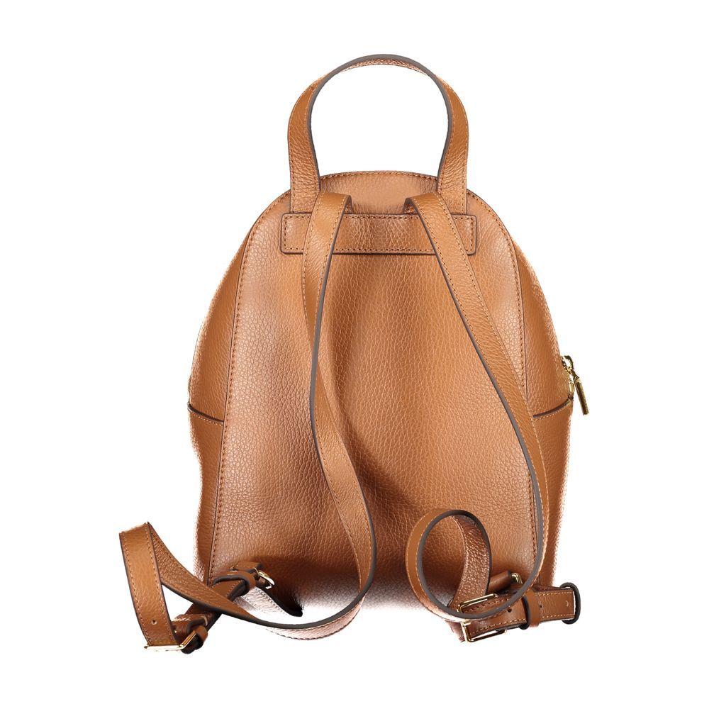 Marrone Leather Women Women's Backpack - Coccinelle - Modalova