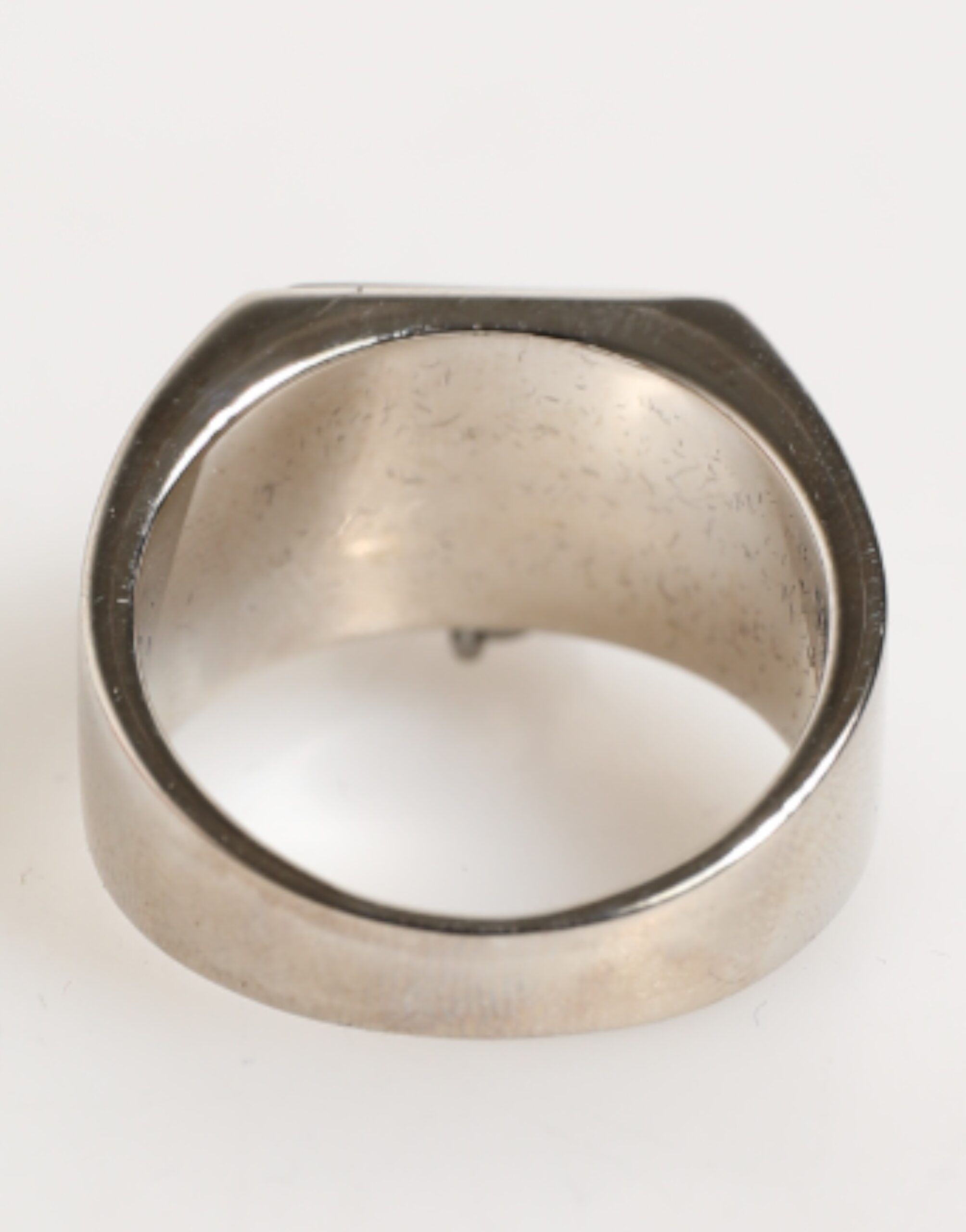 Tone Pyramid DG Logo Real Brass Men's Ring - Dolce & Gabbana - Modalova