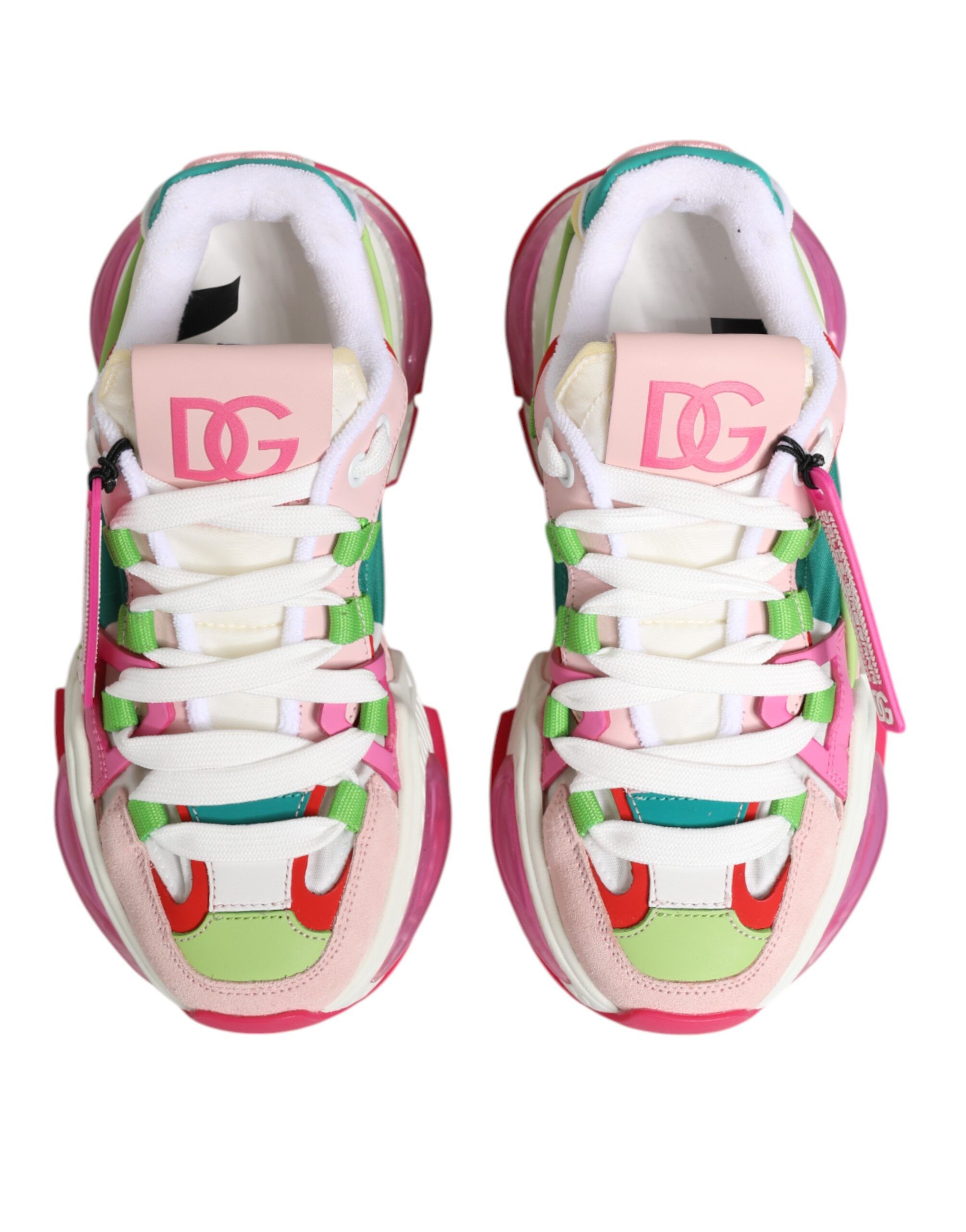 Leather Airmaster Low Top Sneaker Women's Shoes - Dolce & Gabbana - Modalova