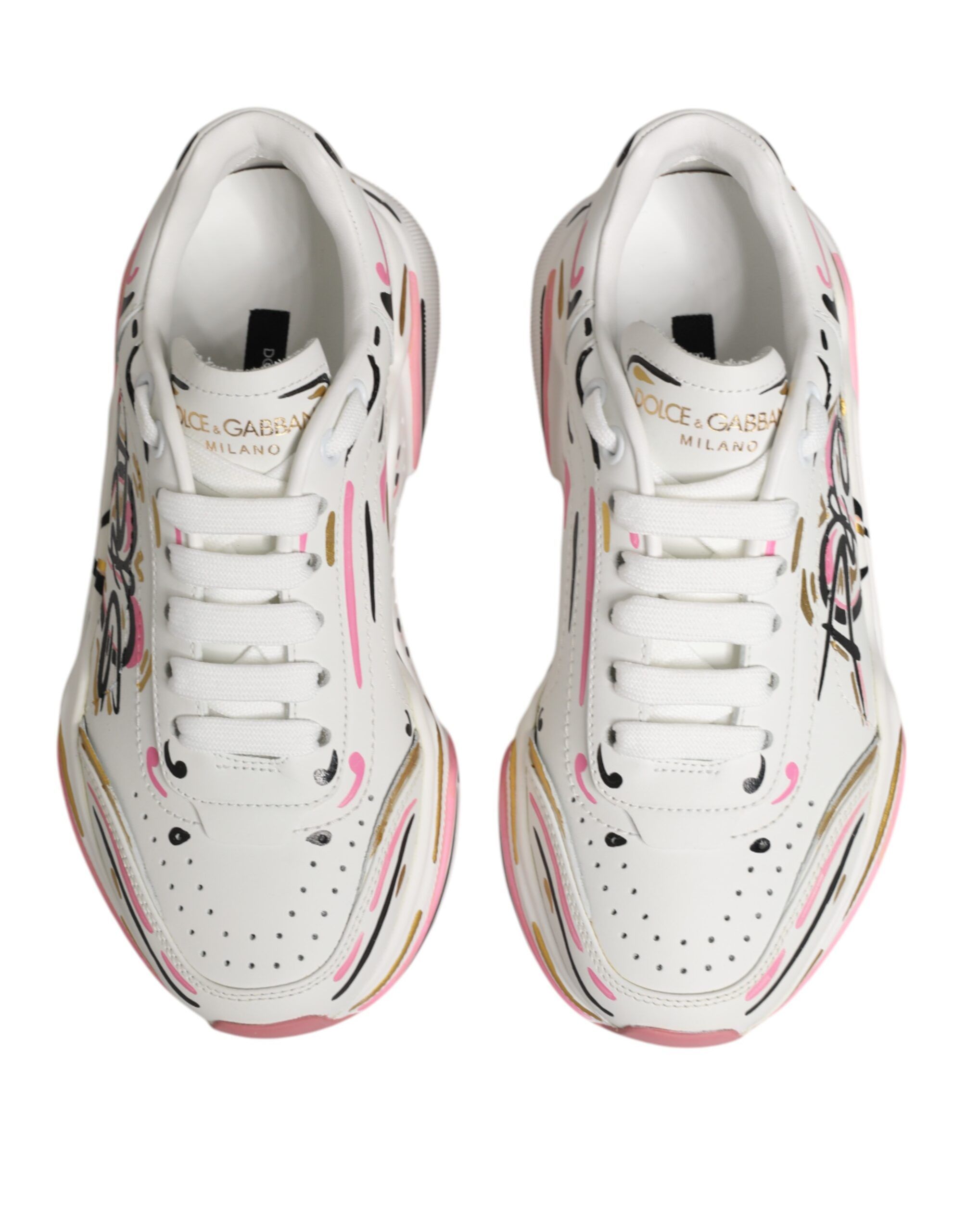 Hand Painted DAYMASTER Sneaker Women's Shoes - Dolce & Gabbana - Modalova