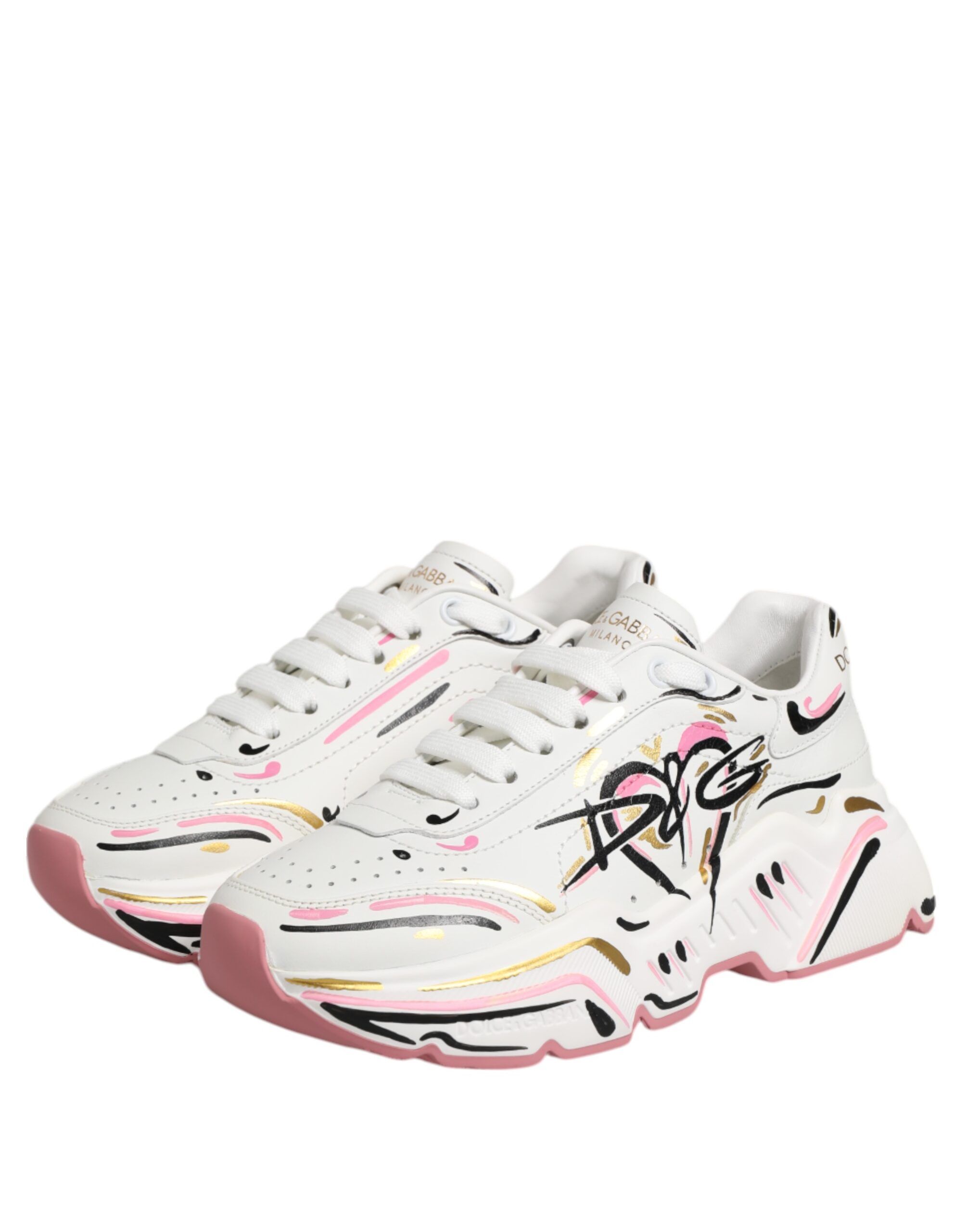 Hand Painted DAYMASTER Sneaker Women's Shoes - Dolce & Gabbana - Modalova