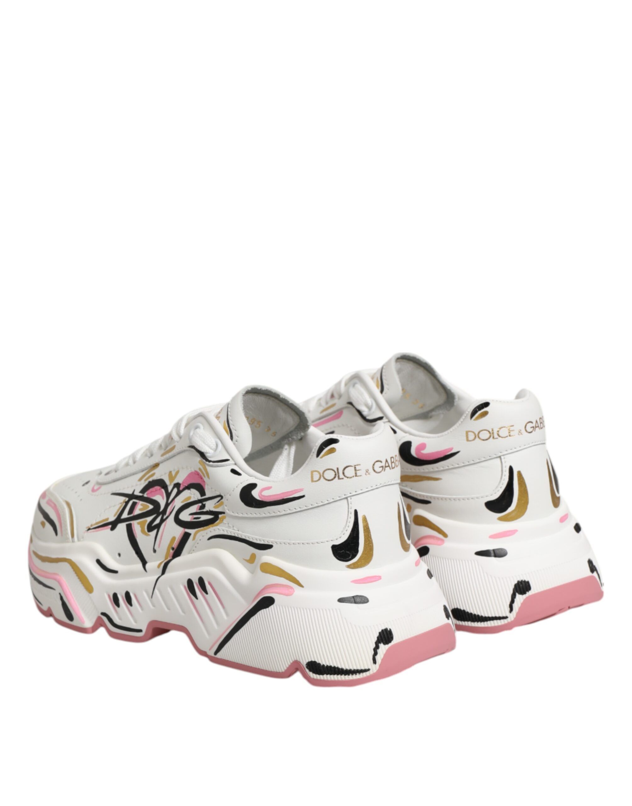 Hand Painted DAYMASTER Sneaker Women's Shoes - Dolce & Gabbana - Modalova
