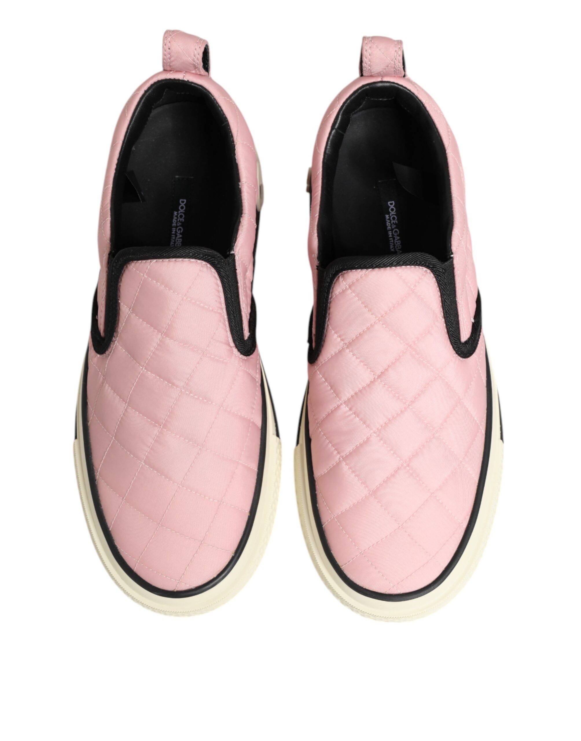 Quilted Nylon Slip-On Sneaker Women's Shoes - Dolce & Gabbana - Modalova