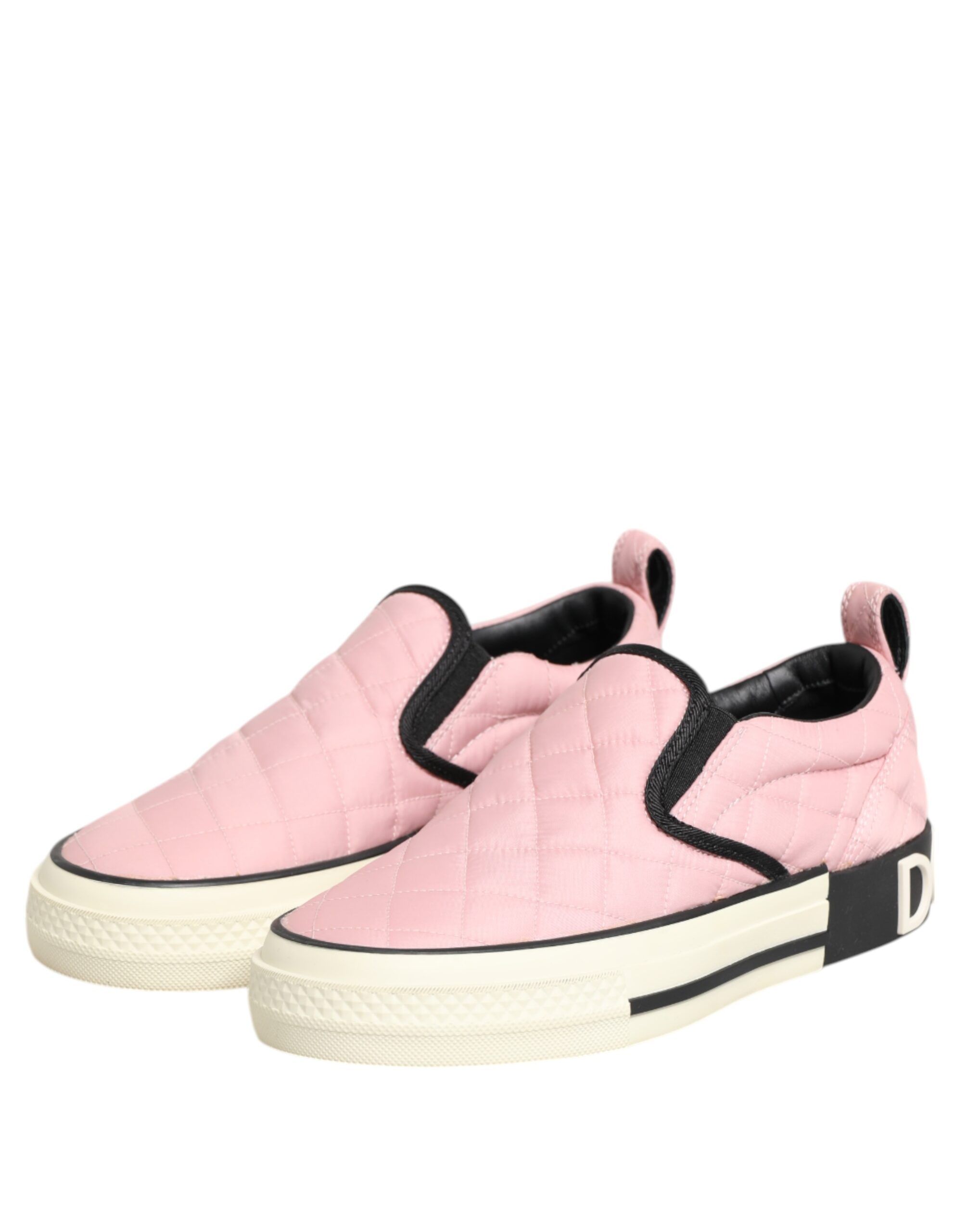 Quilted Nylon Slip-On Sneaker Women's Shoes - Dolce & Gabbana - Modalova