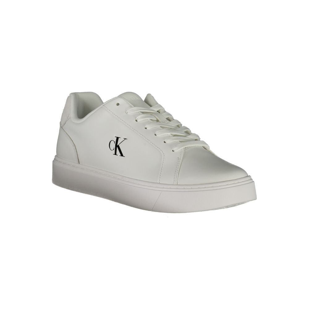 Bianco Polyurethane Men Men's Sneaker - Calvin Klein - Modalova