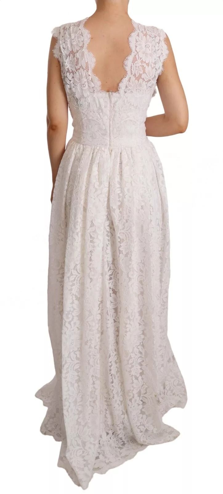 Flower Lace Corsage Long Maxi Women's Dress (Pre-Owned) - Dolce & Gabbana - Modalova