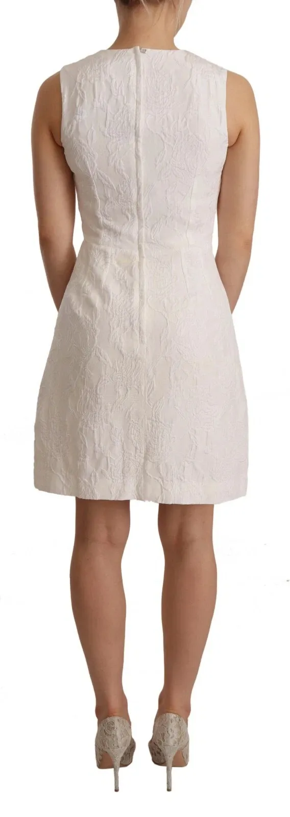 Floral Sleeveless Sheath Mini Women's Dress (Pre-Owned) - Dolce & Gabbana - Modalova