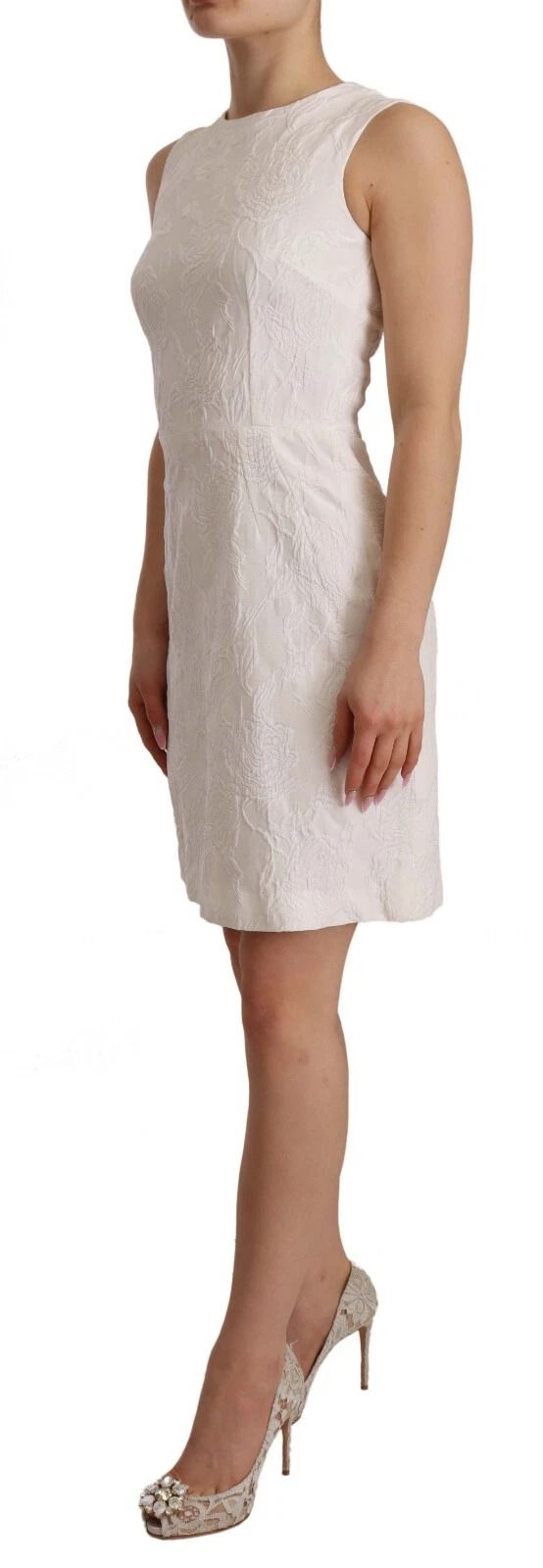 Floral Sleeveless Sheath Mini Women's Dress (Pre-Owned) - Dolce & Gabbana - Modalova