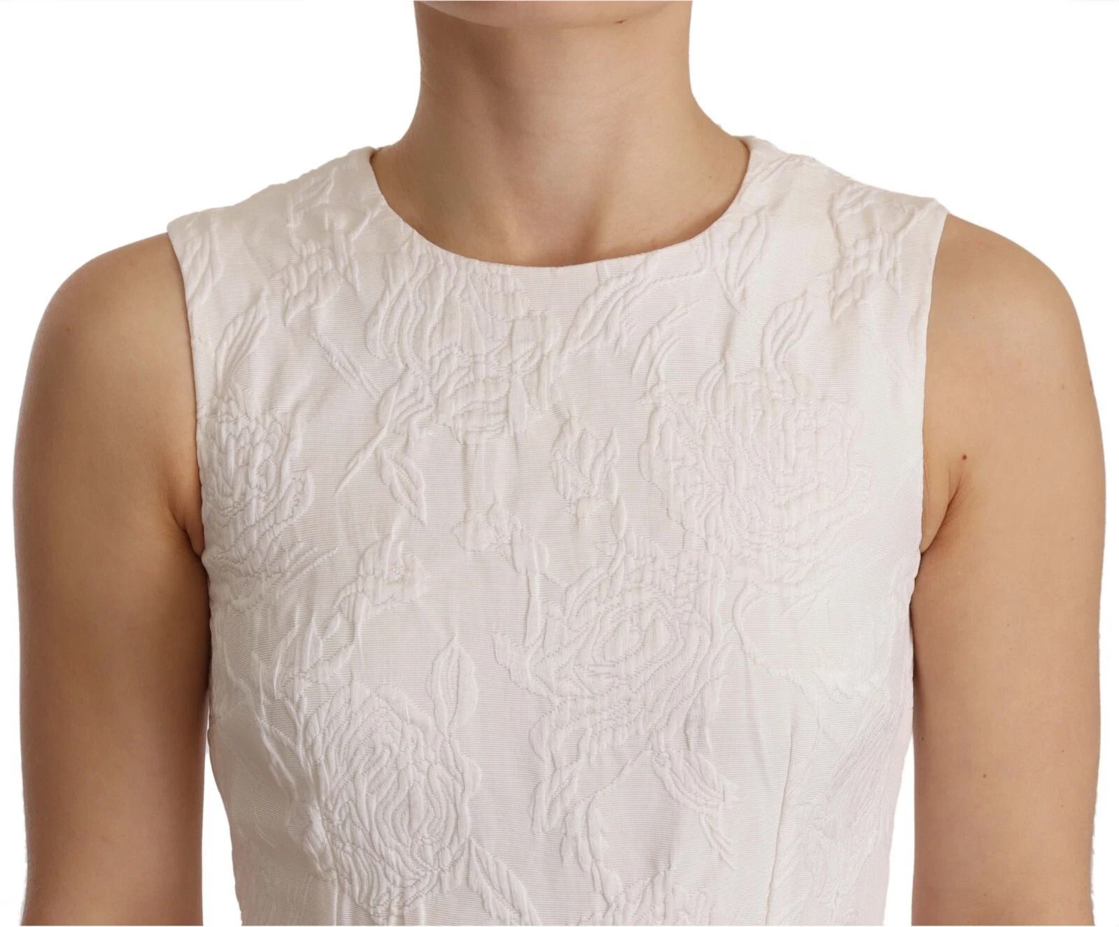 Floral Sleeveless Sheath Mini Women's Dress (Pre-Owned) - Dolce & Gabbana - Modalova