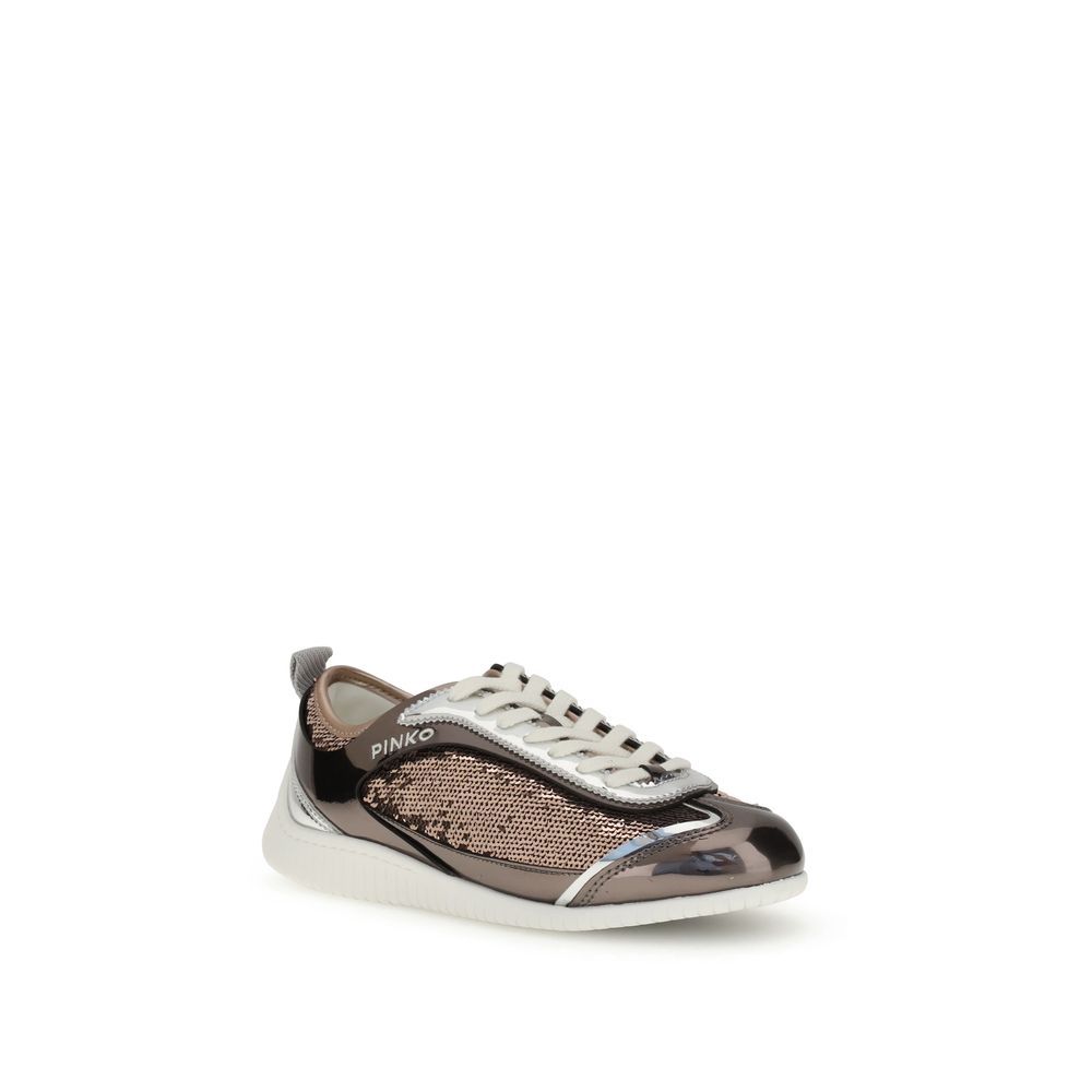 Polyamide Low Top Women's Sneakers - PINKO - Modalova