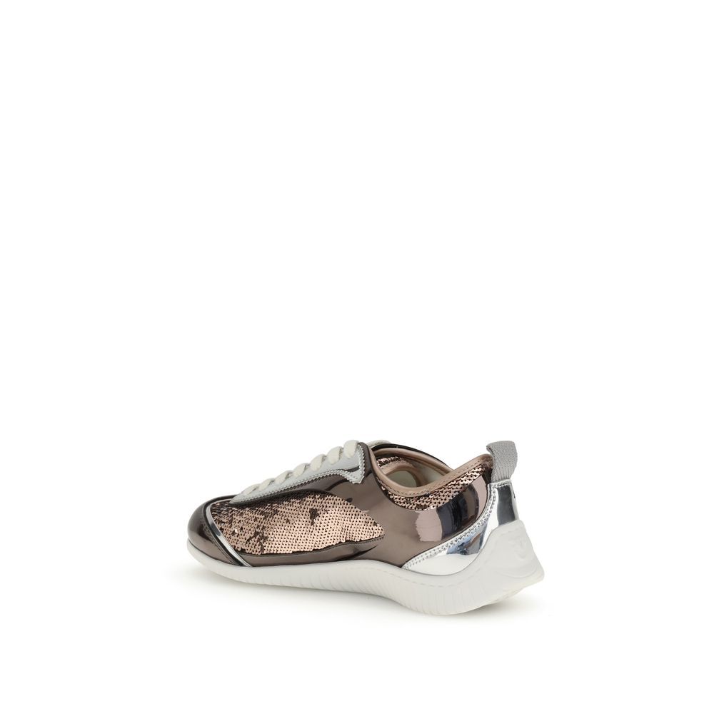 Polyamide Low Top Women's Sneakers - PINKO - Modalova