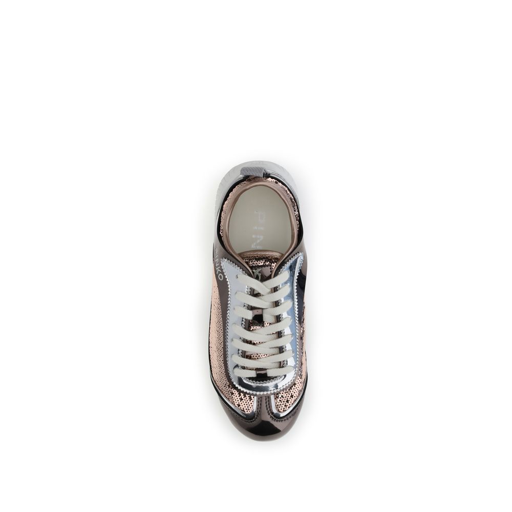 Polyamide Low Top Women's Sneakers - PINKO - Modalova