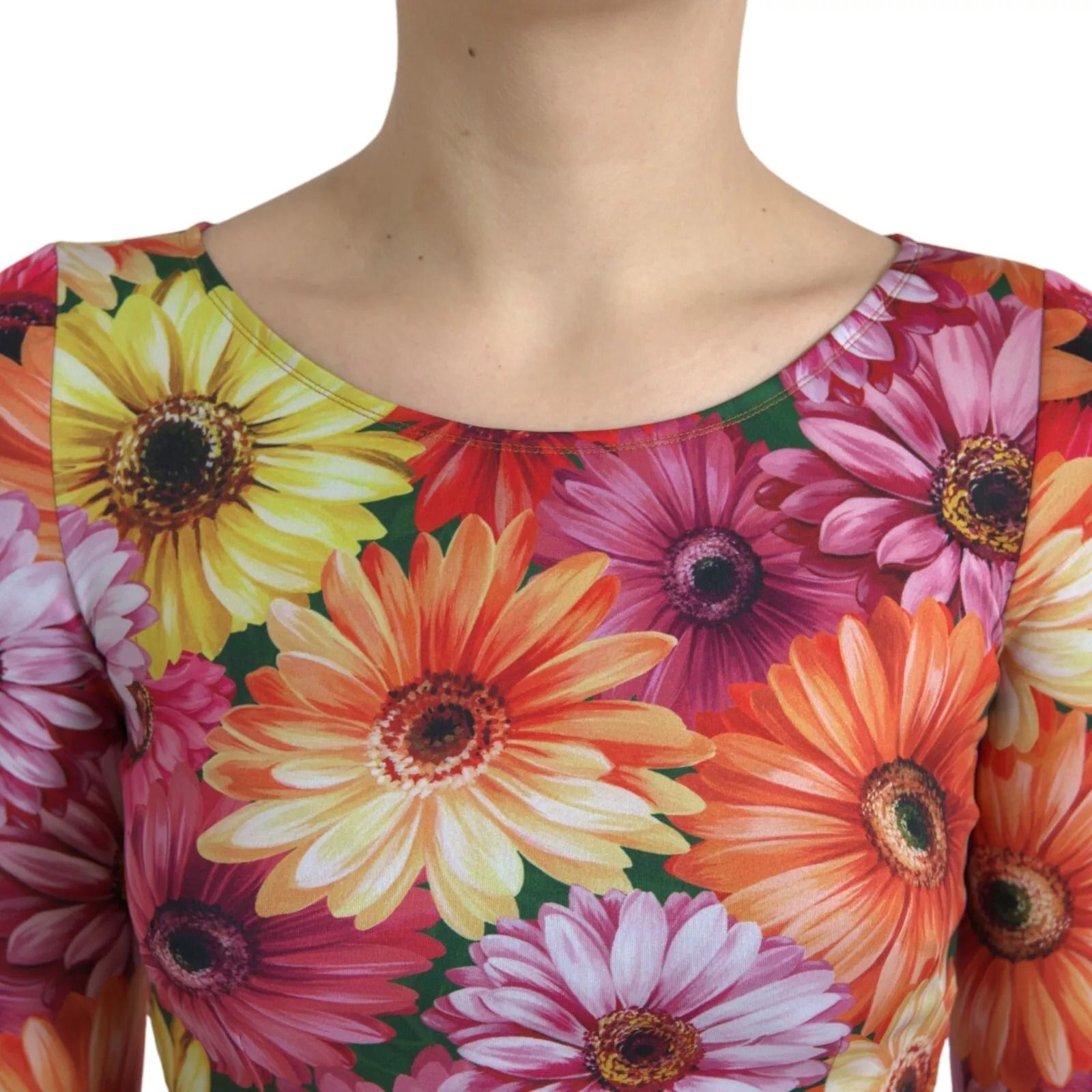 Floral Print Sheath Mini Women's Dress (Pre-Owned) - Dolce & Gabbana - Modalova