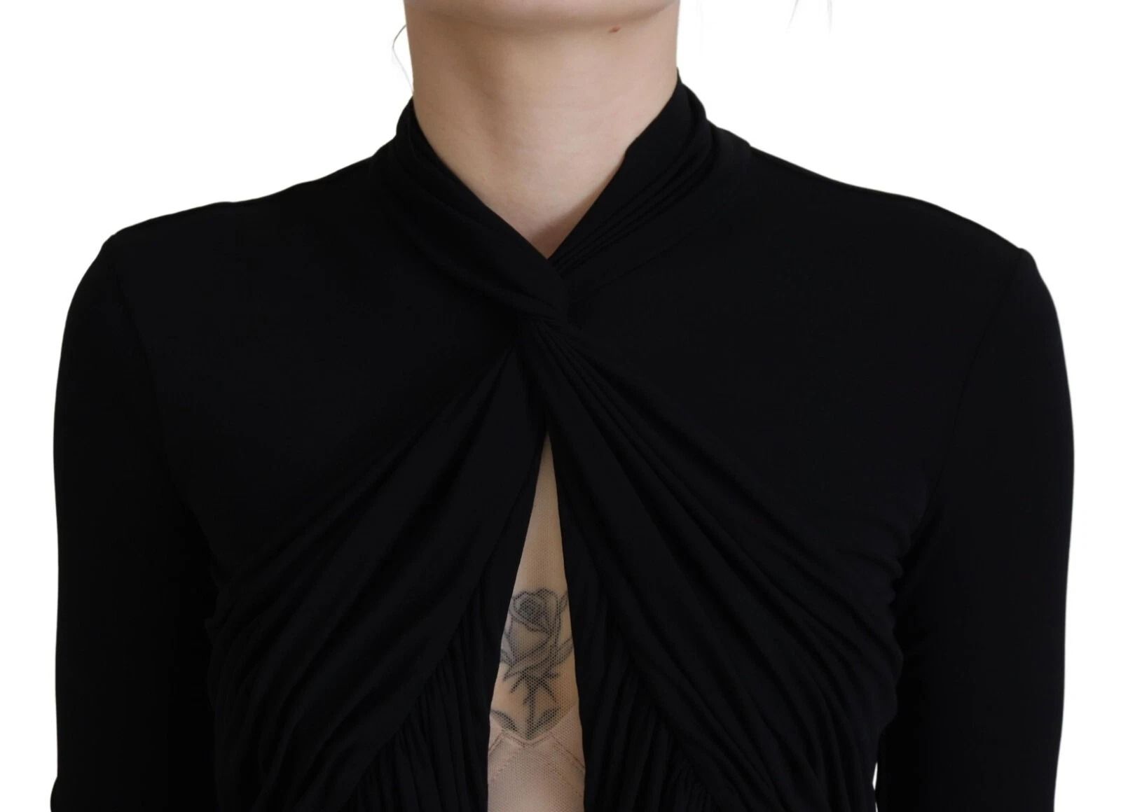 Viscose Long Sleeves Cut Out Mini Women's Dress (Pre-Owned) - Dsquared² - Modalova