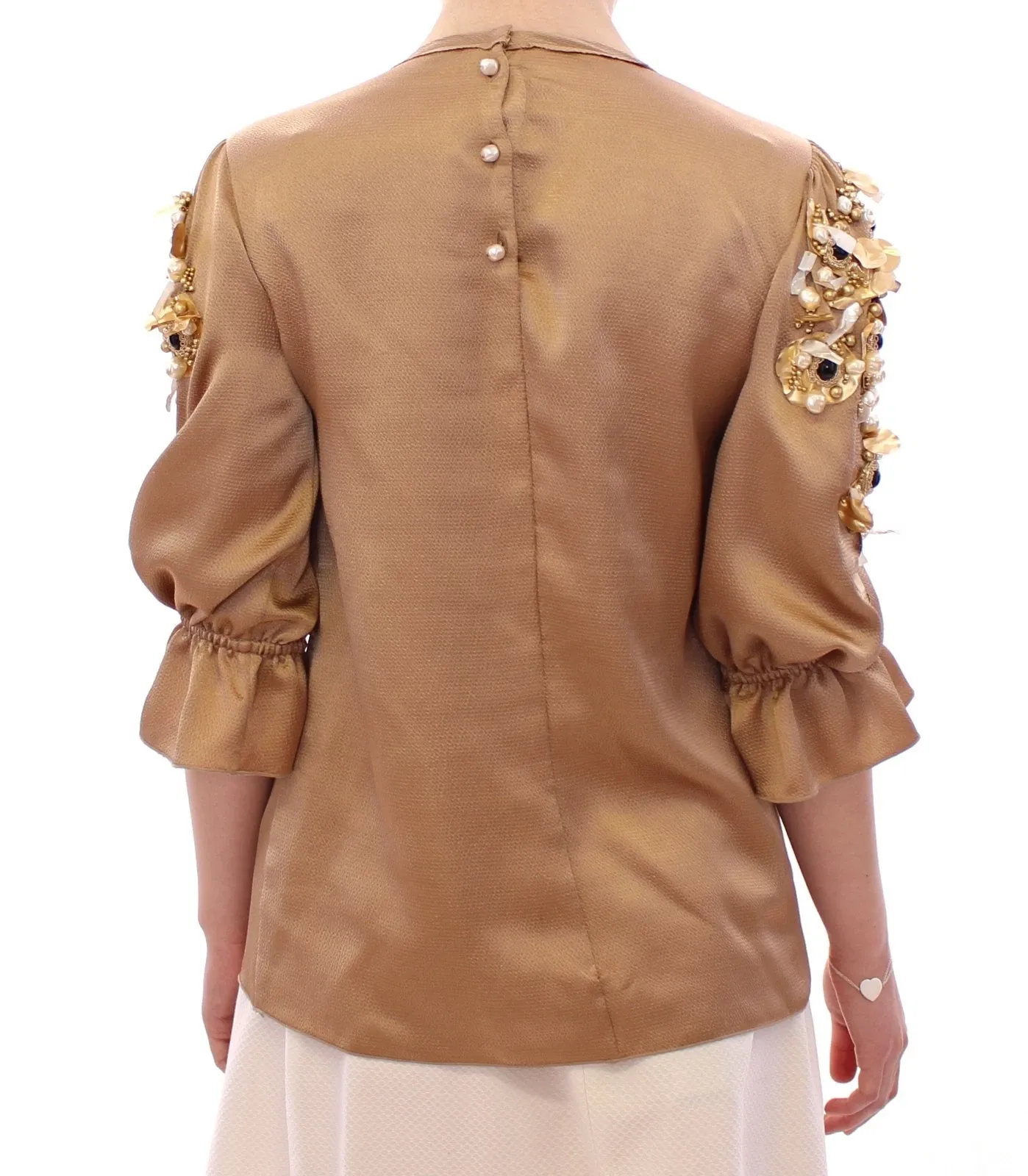 SPECIAL Piece Runway Crystal Women's Blouse (Pre-Owned) - Dolce & Gabbana - Modalova