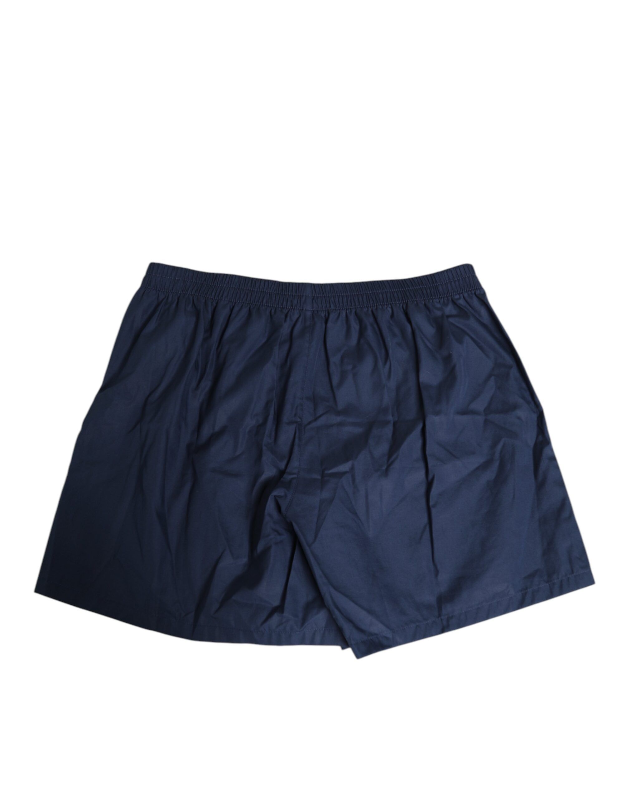 Cotton Elastic Waistband Button Men's Swimwear - Dolce & Gabbana - Modalova