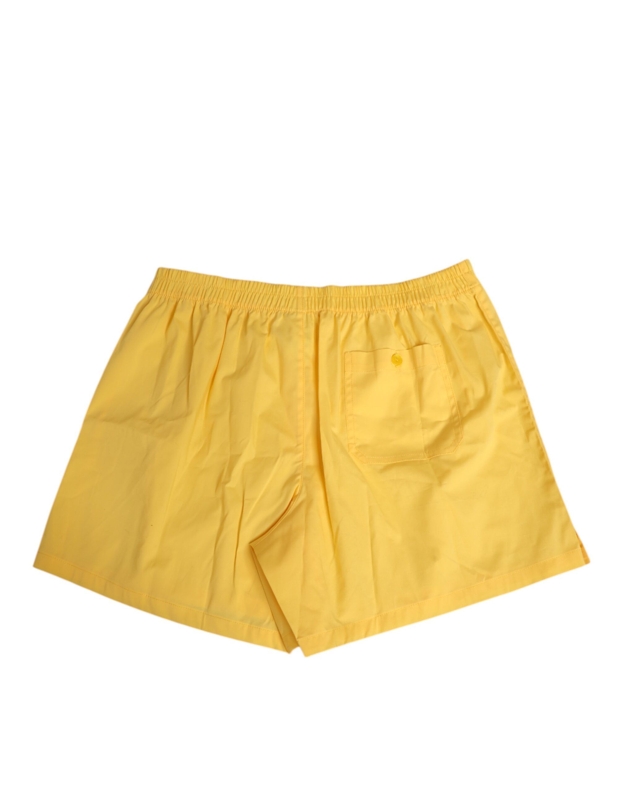 Cotton Elastic Waistband Short Men's Swimwear - Dolce & Gabbana - Modalova