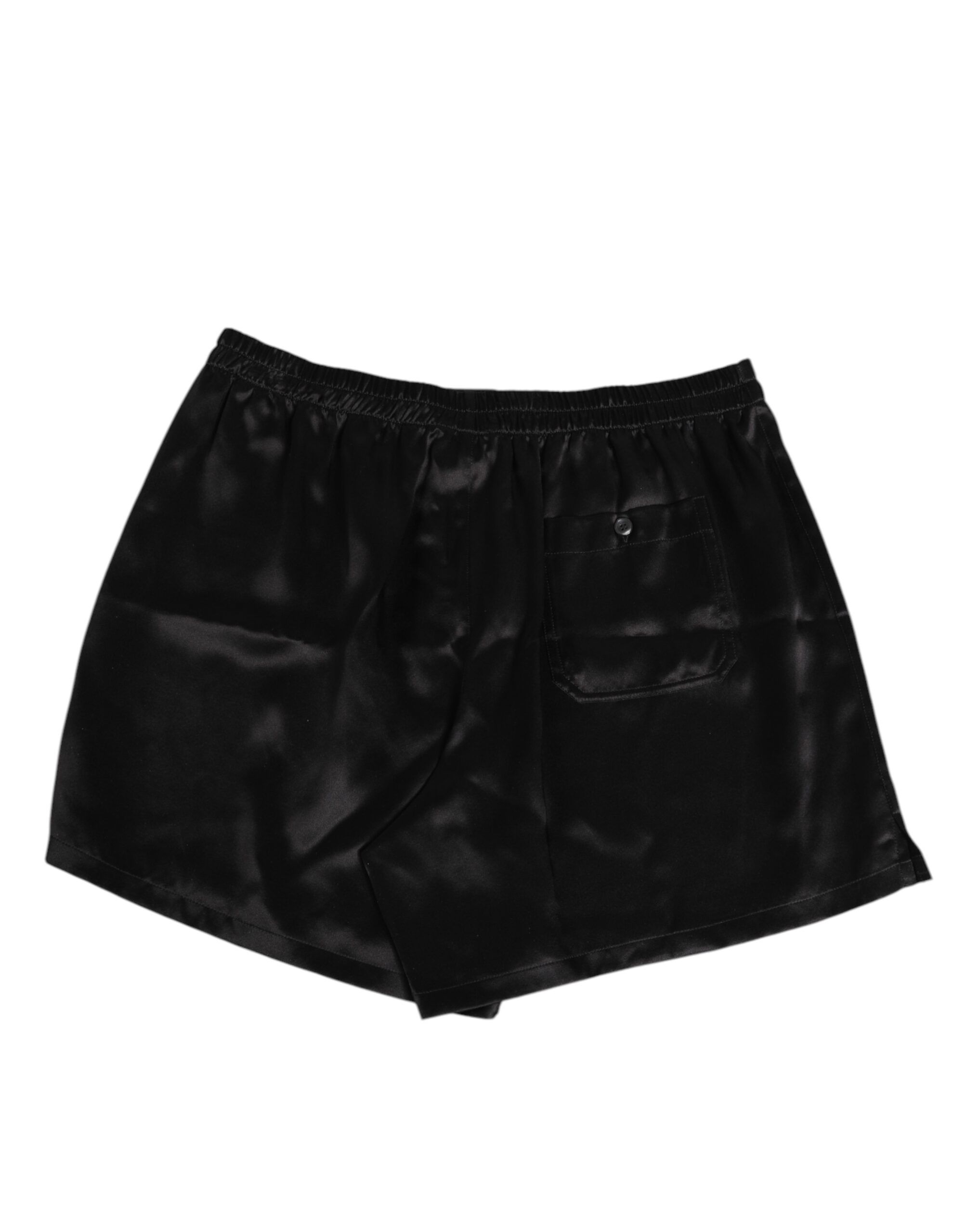 Silk Satin Elastic Men Boxer Short Men's Swimwear - Dolce & Gabbana - Modalova