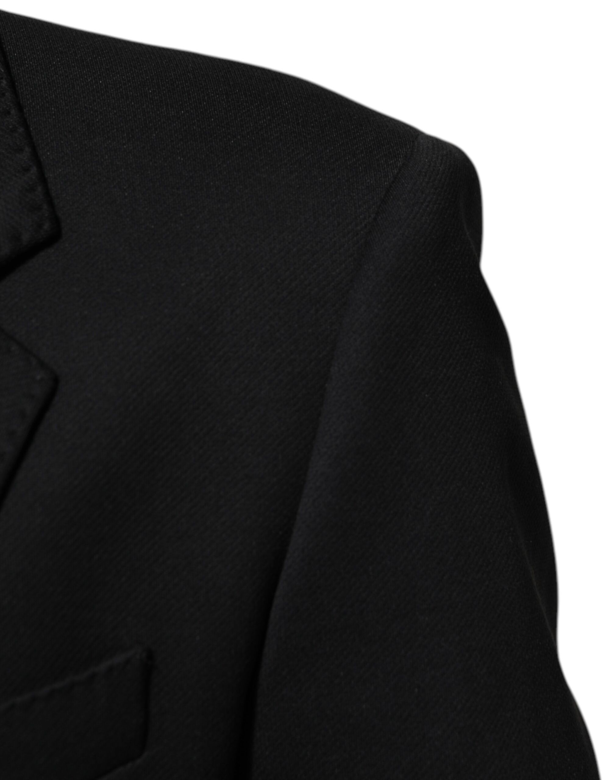 Dark Cotton Men Jacket Coat Blazer Men's Suit - Dolce & Gabbana - Modalova