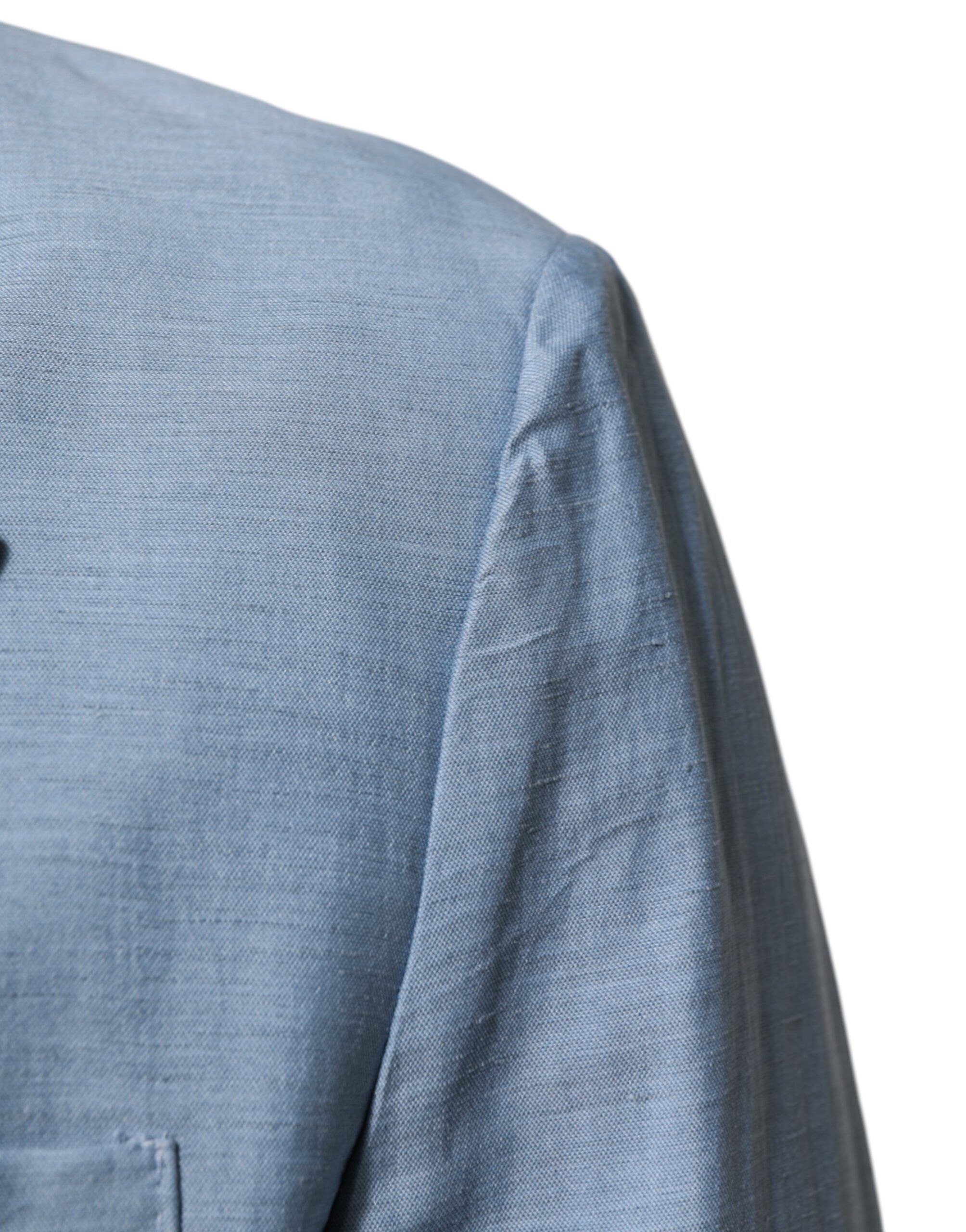 Linen Double Breasted Men Jacket Men's Blazer - Dolce & Gabbana - Modalova