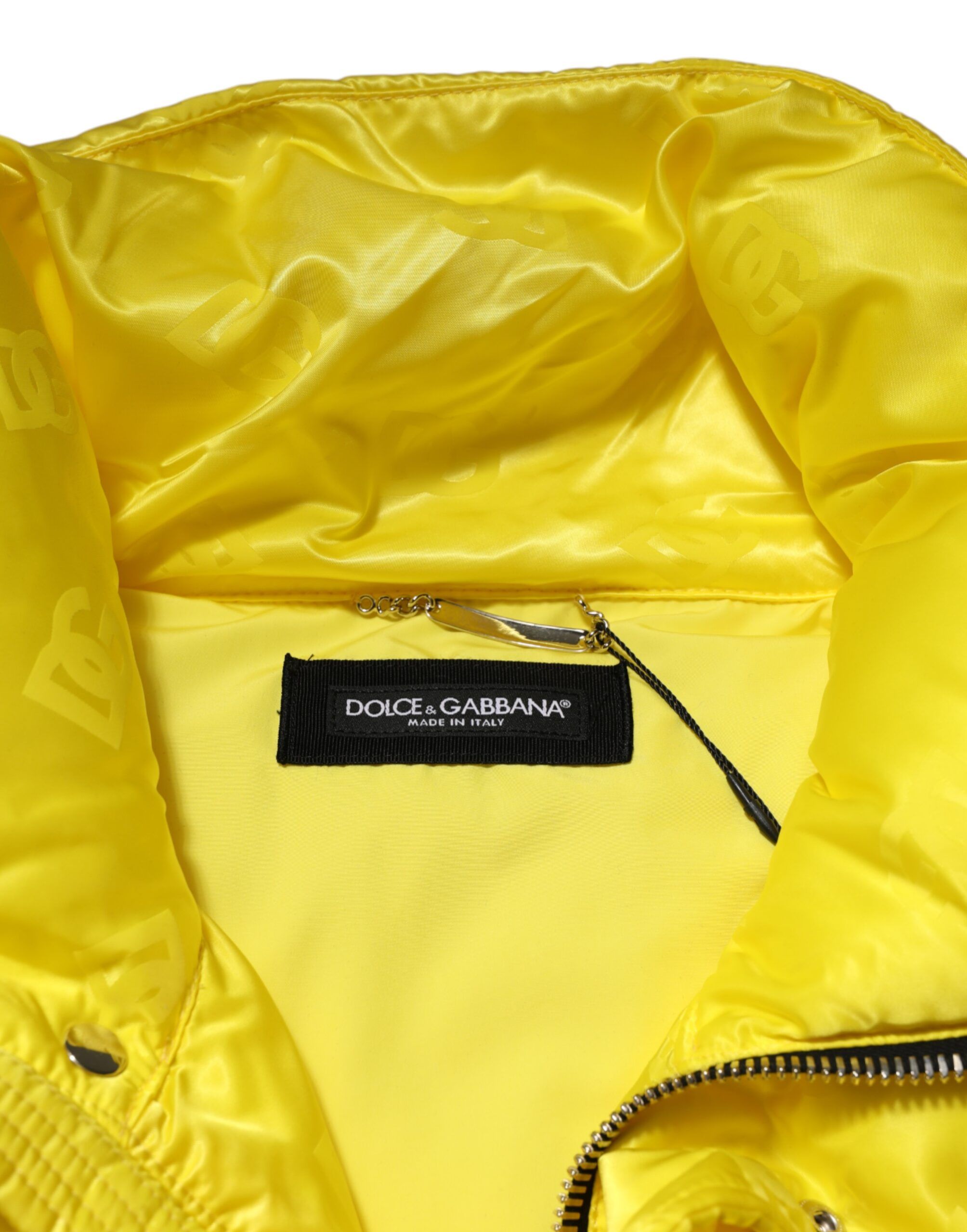 Nylon Logo Puffer Bomber Men Men's Jacket (Pre-Owned) - Dolce & Gabbana - Modalova