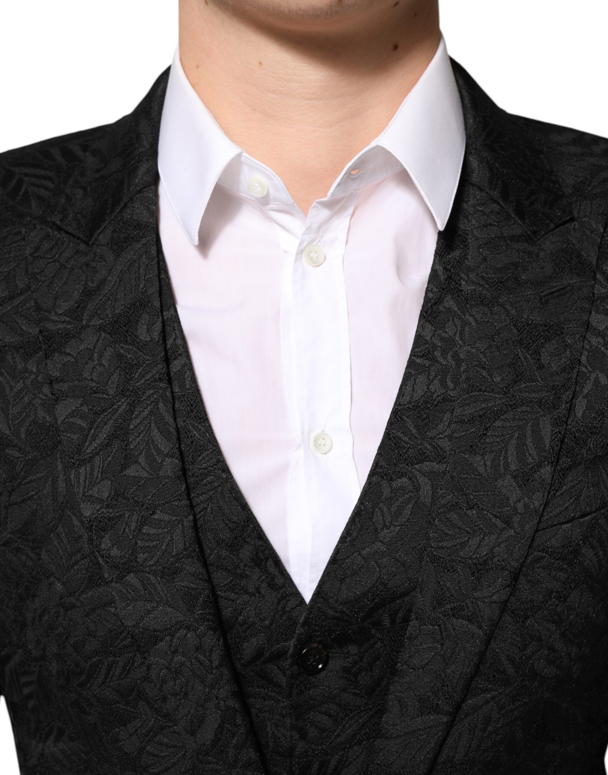 Piece Brocade Jacquard Suit Men's MARTINI - Dolce & Gabbana - Modalova