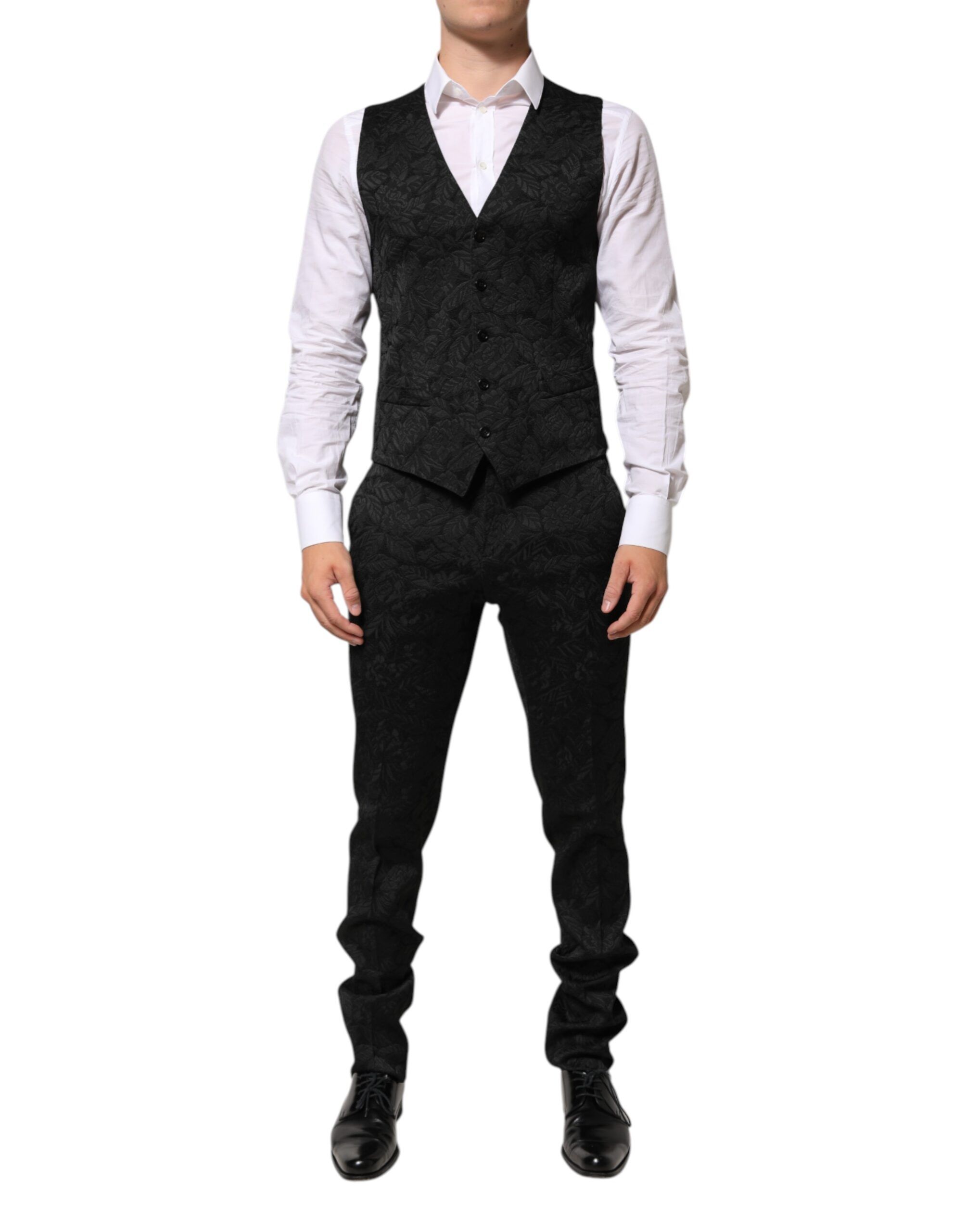 Piece Brocade Jacquard Suit Men's MARTINI - Dolce & Gabbana - Modalova
