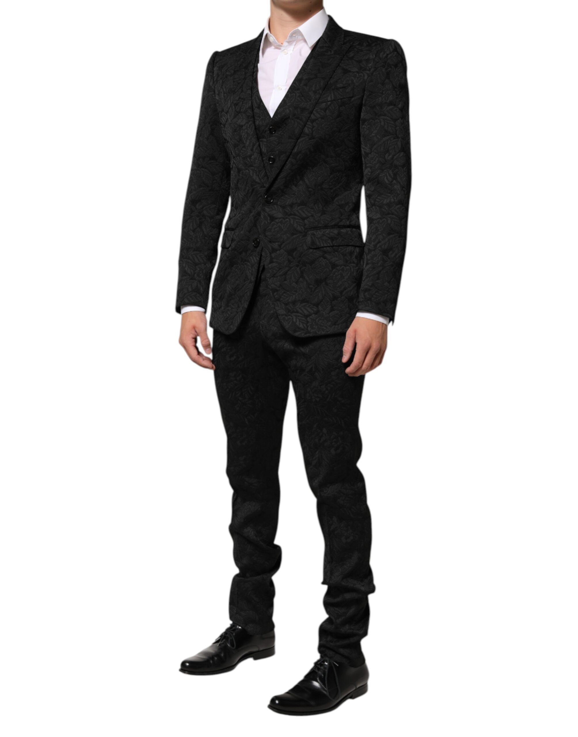 Piece Brocade Jacquard Suit Men's MARTINI - Dolce & Gabbana - Modalova