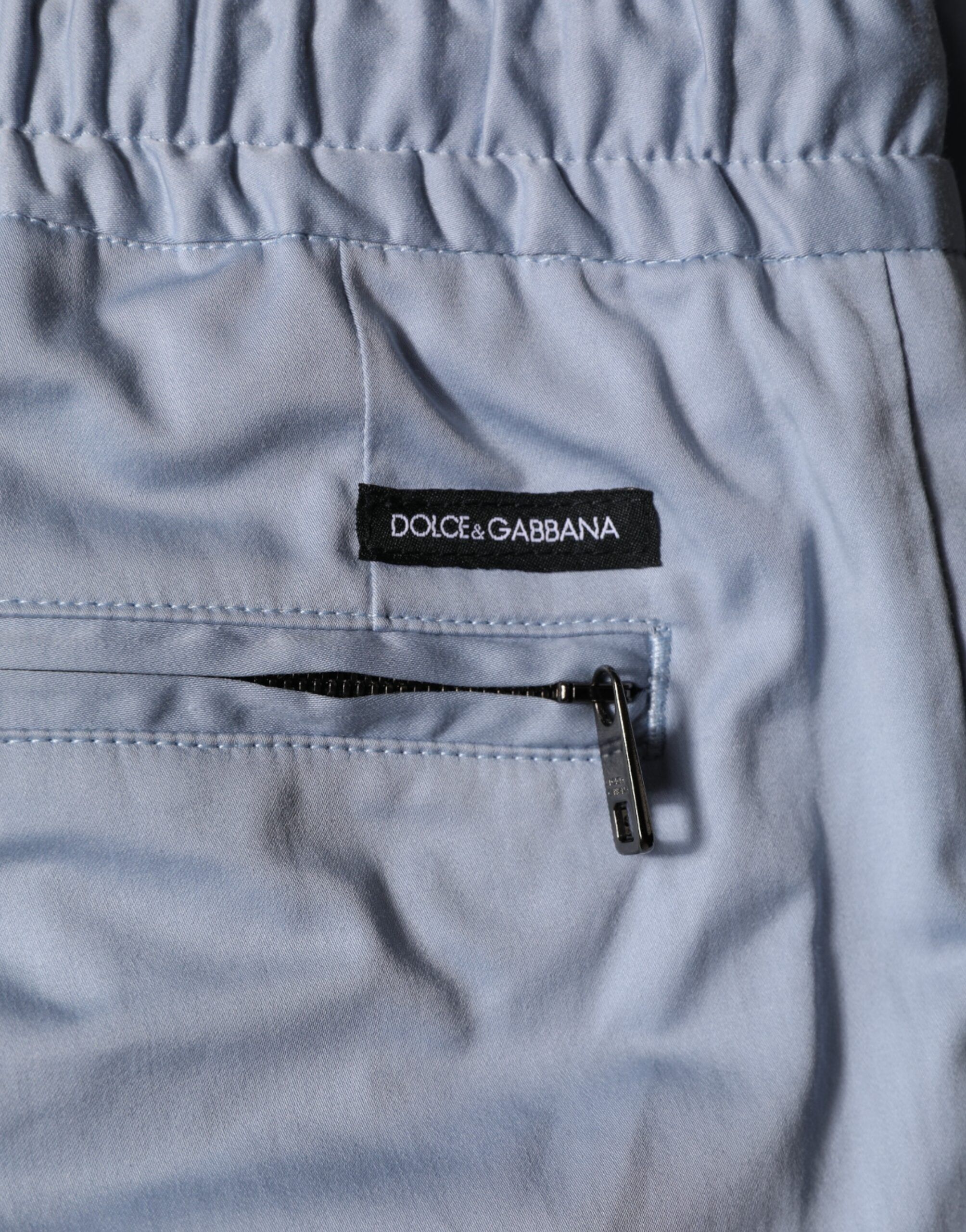 Cotton Drawstring Elastic Waist Men Men's Pants (Pre-Owned) - Dolce & Gabbana - Modalova