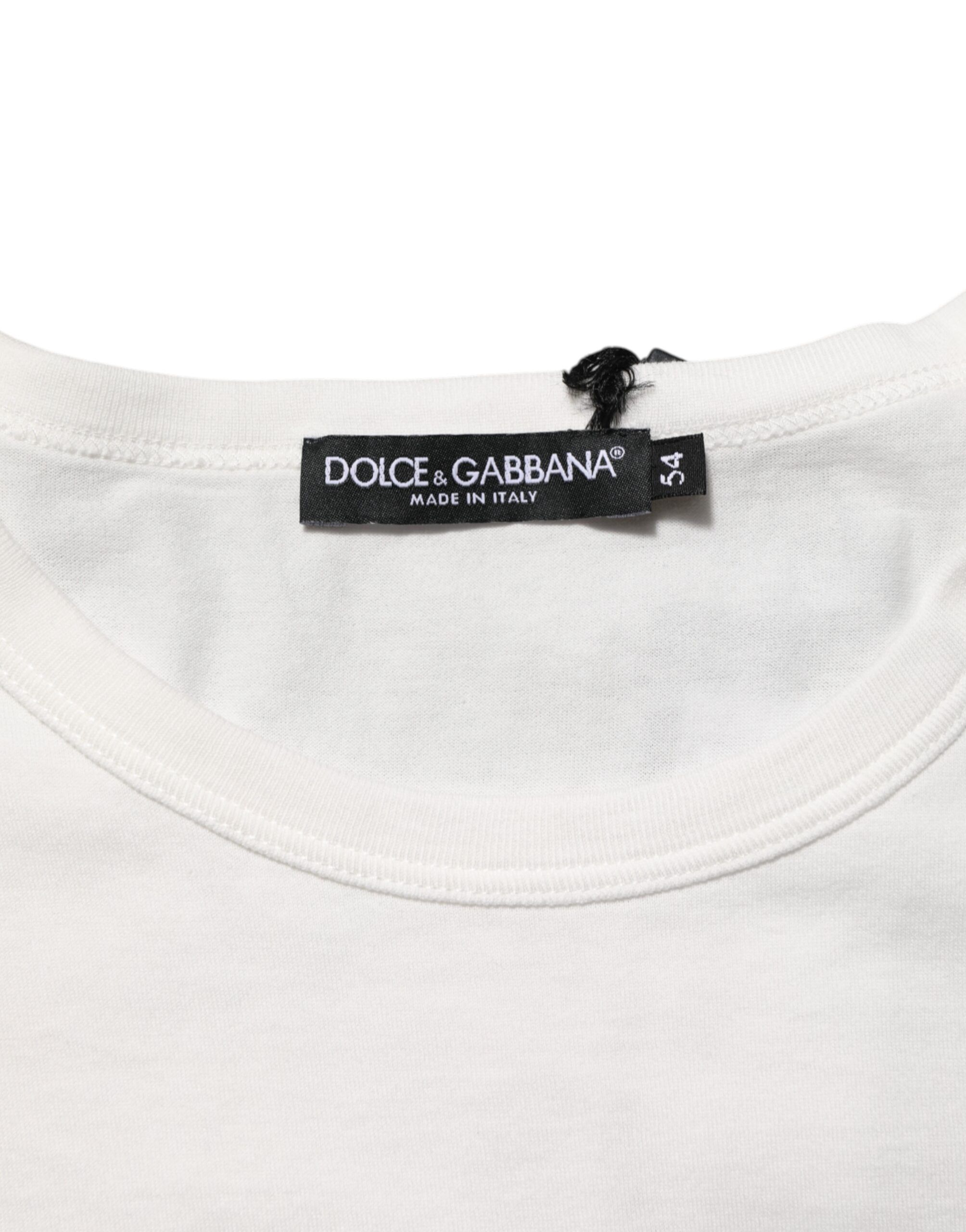 Cotton DG Crown Embossed Men Men's T-shirt (Pre-Owned) - Dolce & Gabbana - Modalova