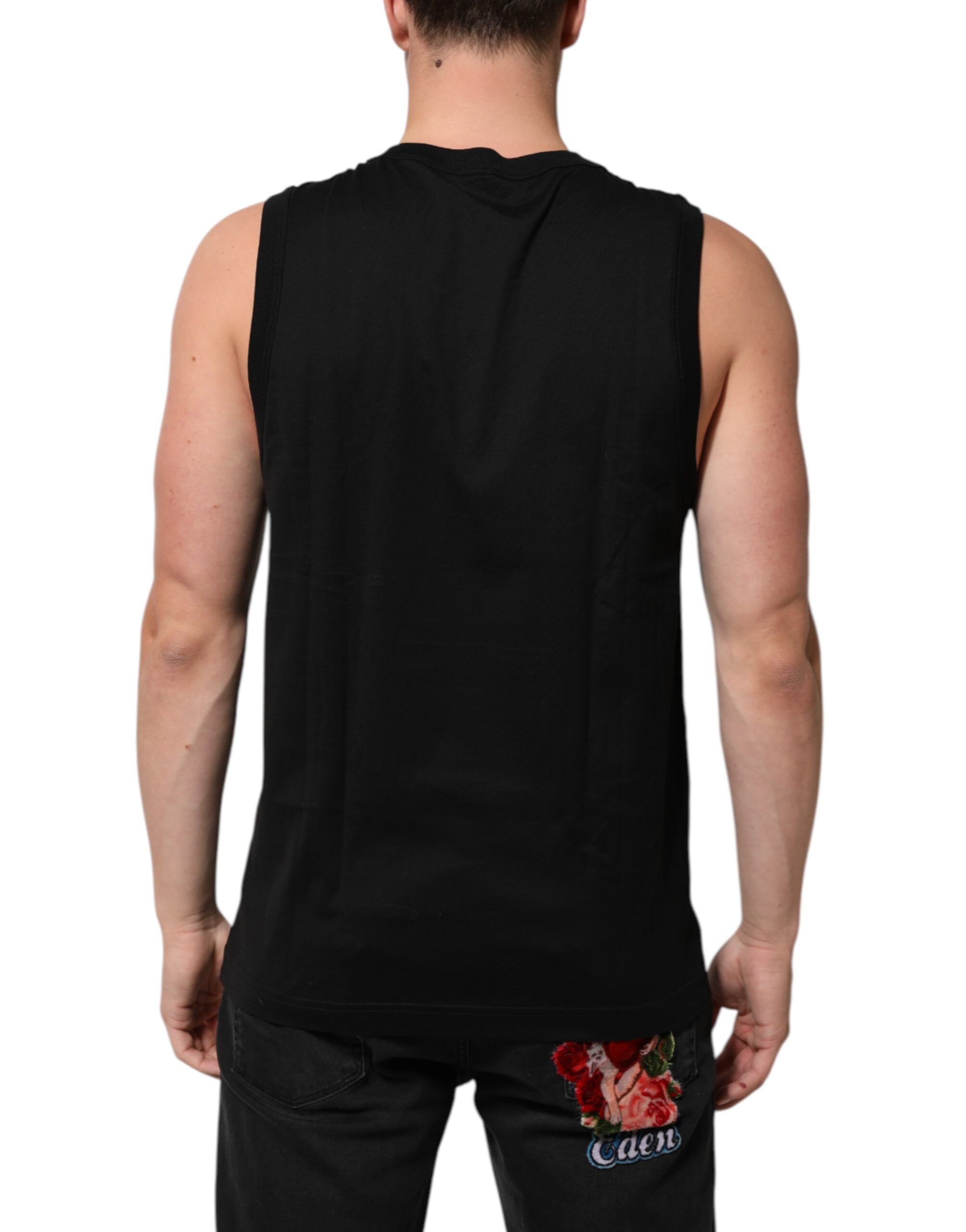 Cotton Sleeveless Underwear Men Tank Men's Top (Pre-Owned) - Dolce & Gabbana - Modalova
