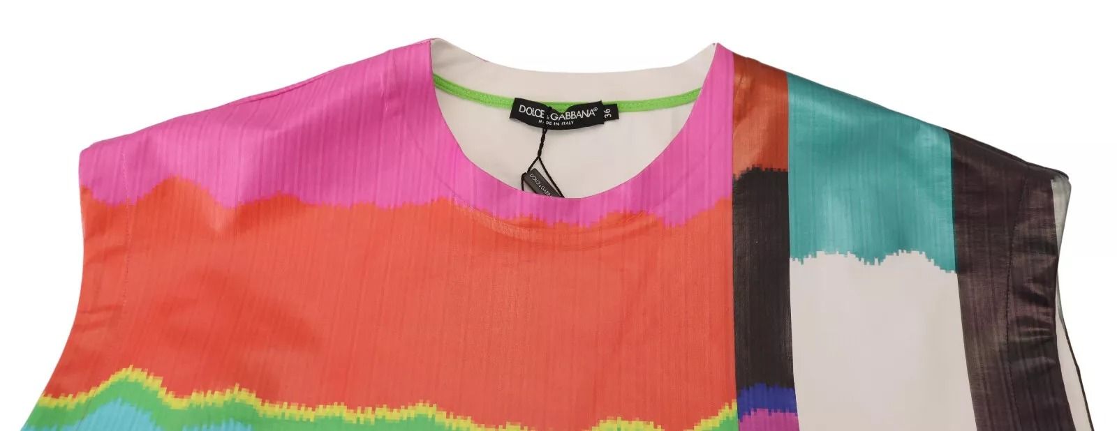 Print Blouse Cotton Tank TV Print Women's T-shirt (Pre-Owned) - Dolce & Gabbana - Modalova