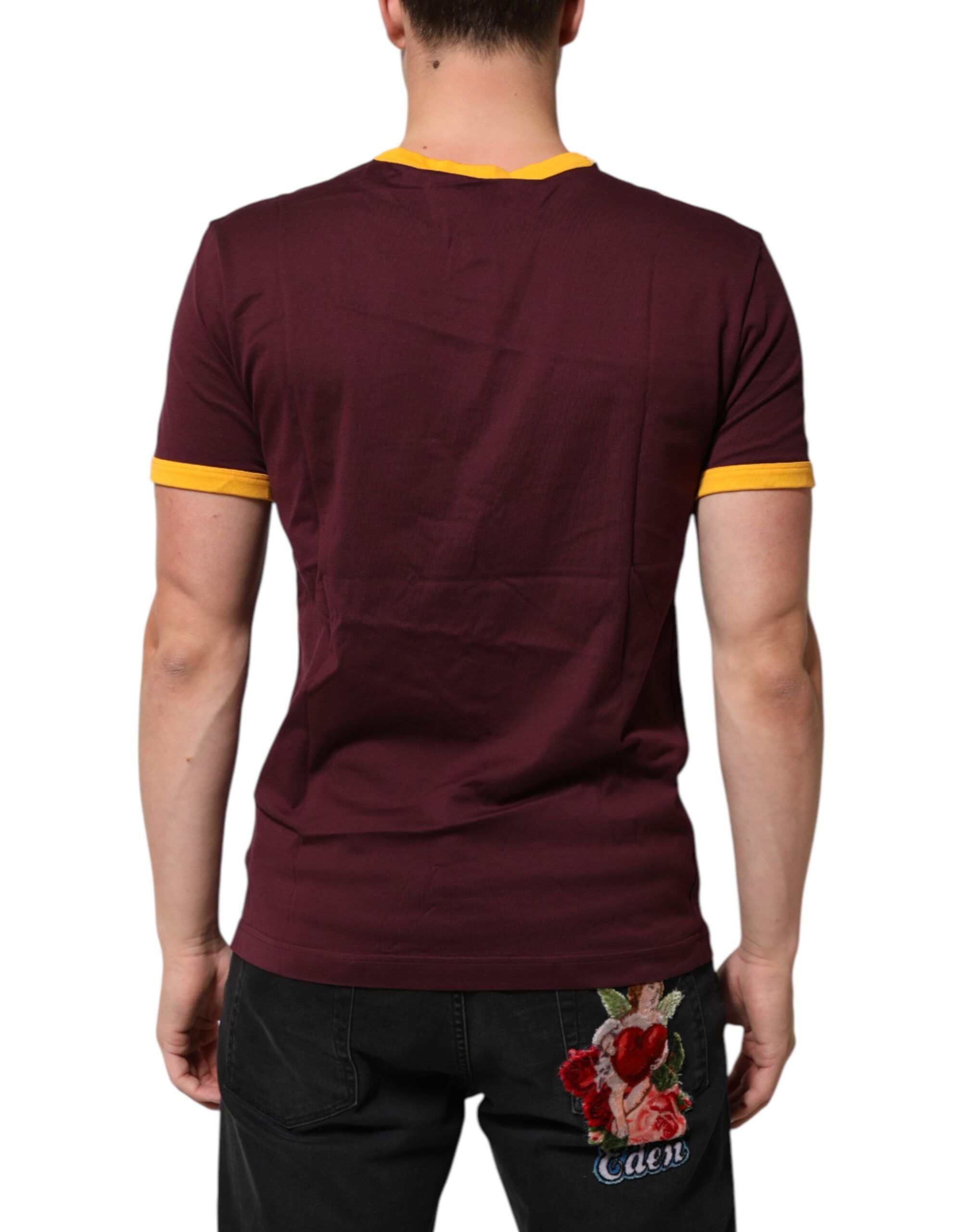 Cotton DG Super King Logo Men's T-Shirt - Dolce & Gabbana - Modalova