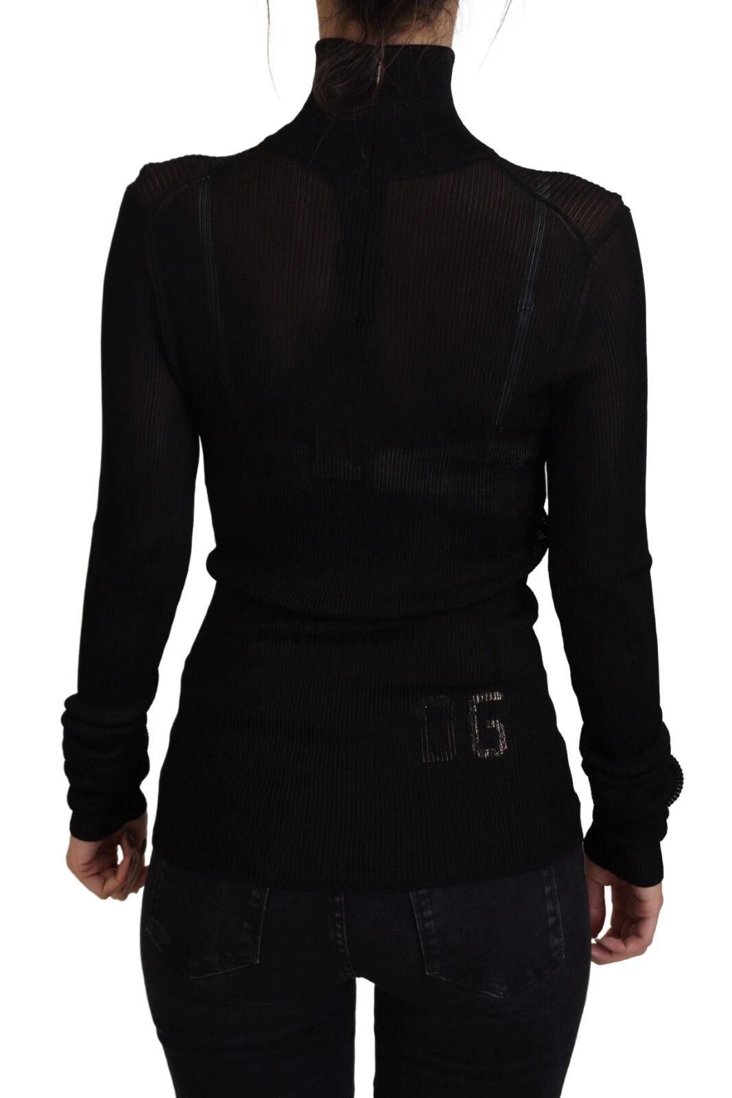 Turtleneck Slim Fit Pullover Women's Sweater (Pre-Owned) - Dolce & Gabbana - Modalova