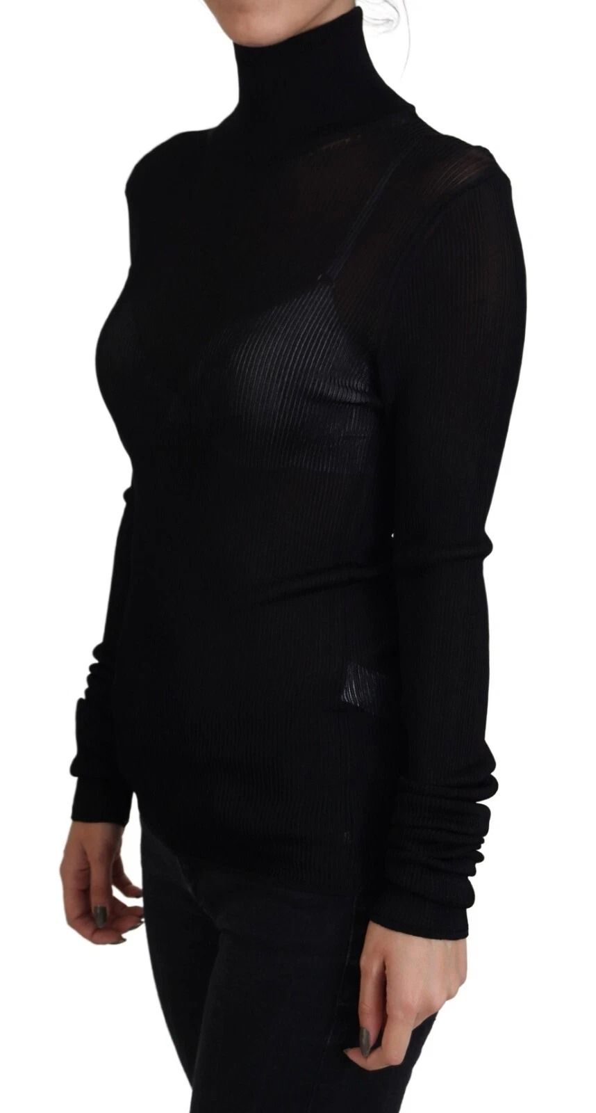 Turtleneck Slim Fit Pullover Women's Sweater (Pre-Owned) - Dolce & Gabbana - Modalova