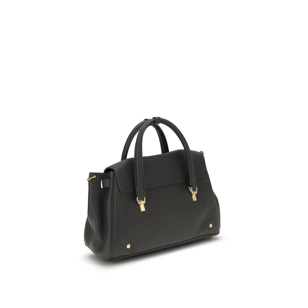 Calf Leather Bos Taurus Women's Handbag - Thom Browne - Modalova