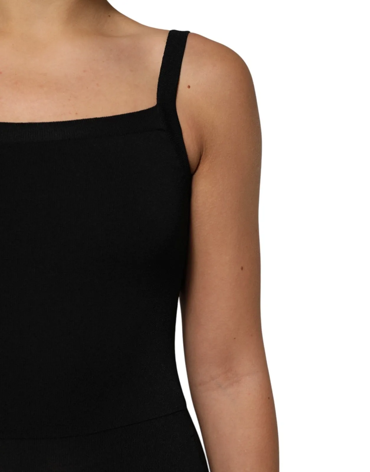 Square Neck Bodycon Ruched Mini Women's Dress - Laneus - Modalova