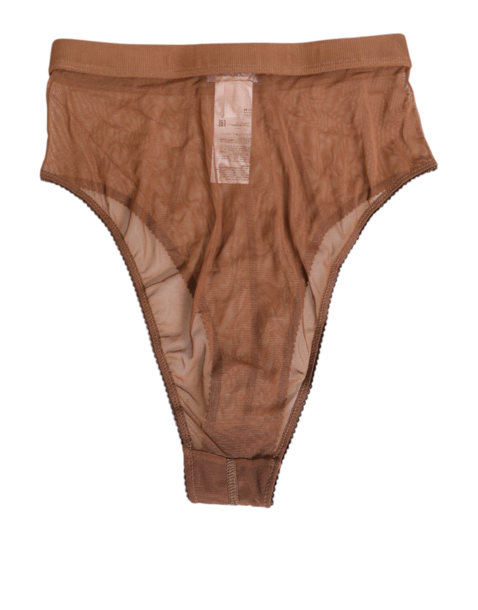 Sheer Mesh High Waist Briefs Women's Underwear - Dolce & Gabbana - Modalova
