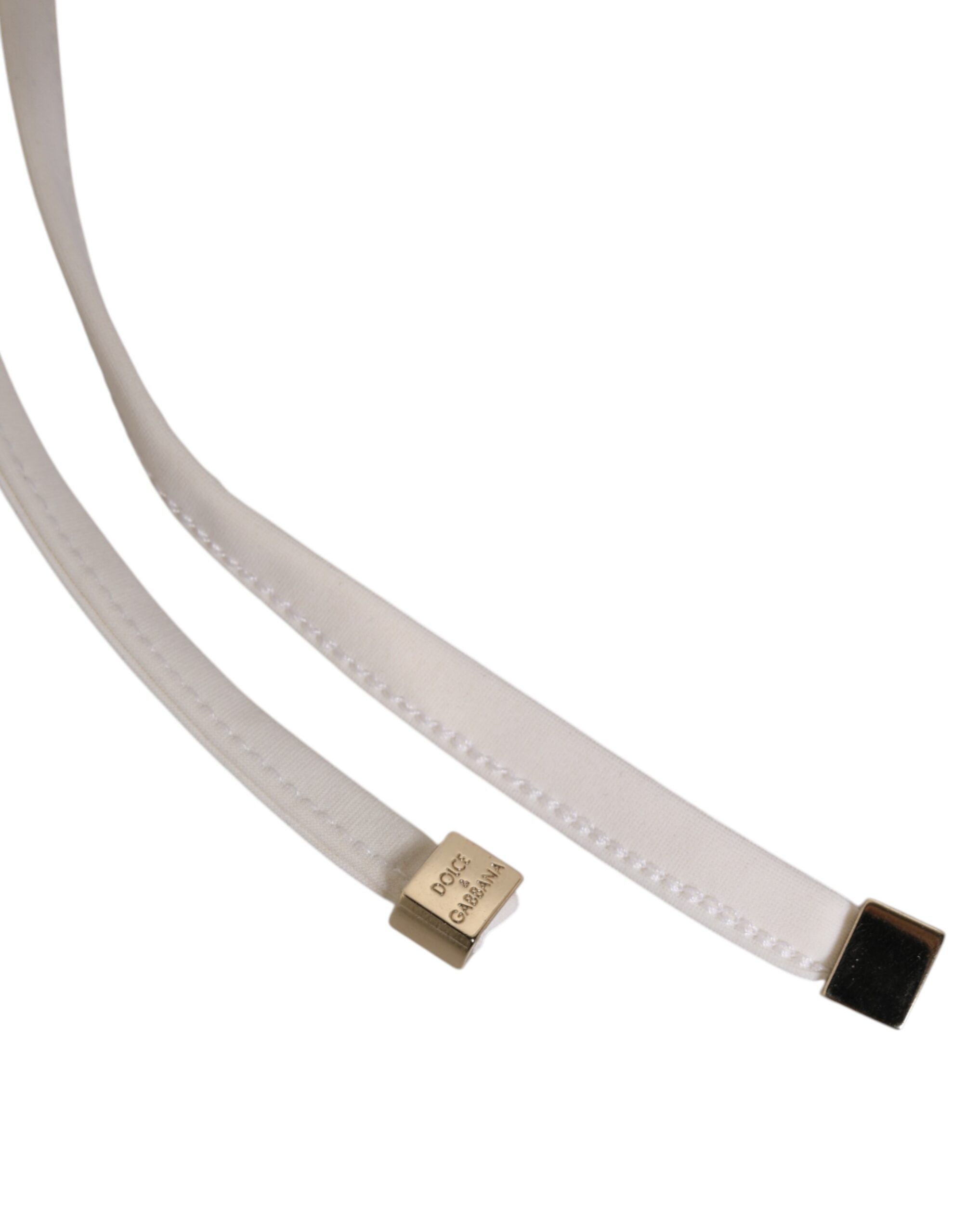 Yellow Stripe Tie Side Logo Women's Underwear - Dolce & Gabbana - Modalova