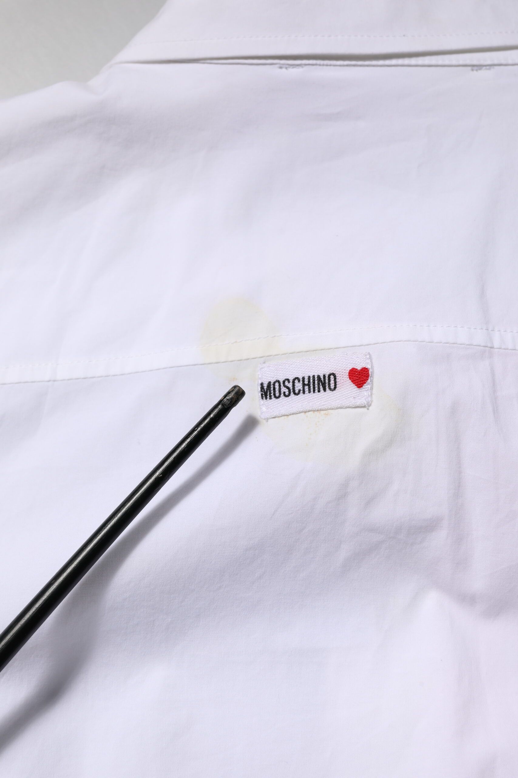 Printed Collared Button Mini Shirt Women's Dress (Pre-Owned) - Moschino Couture - Modalova