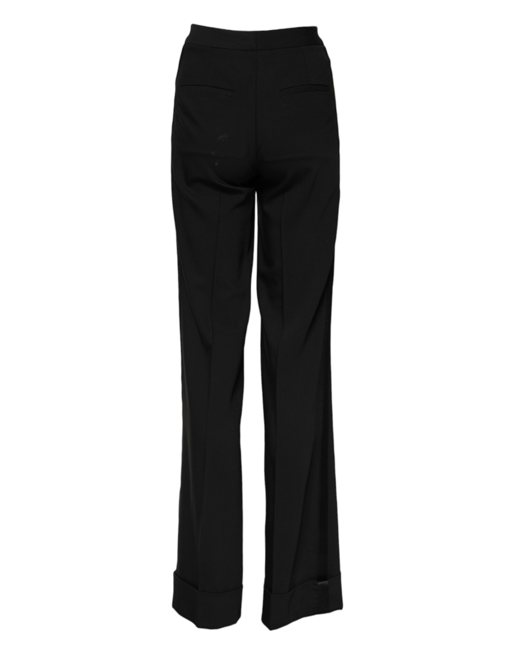 Wool High Waist Flared Women's Pants - Dolce & Gabbana - Modalova