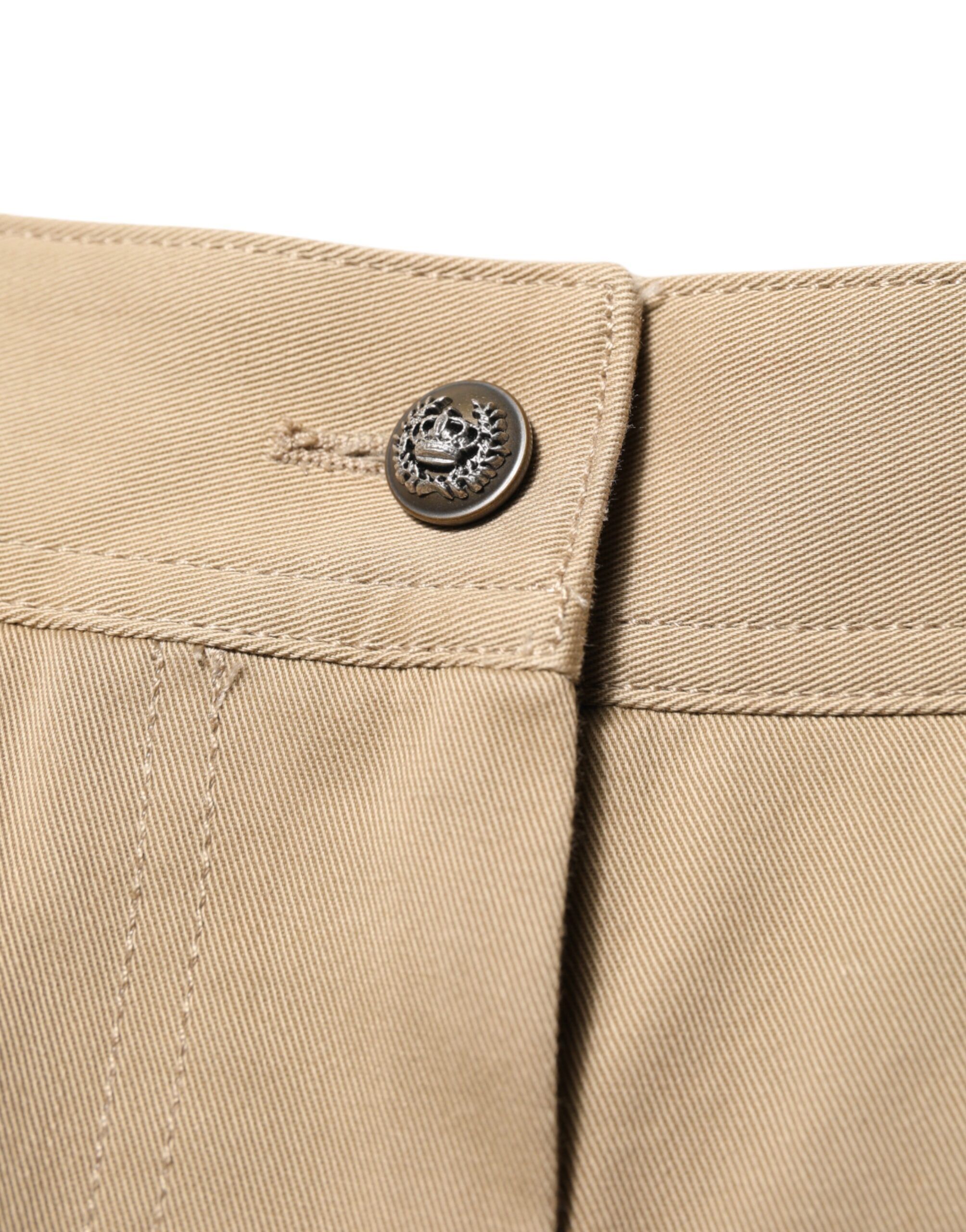 Mid Waist Cargo Tapered Women's Pants - Dolce & Gabbana - Modalova