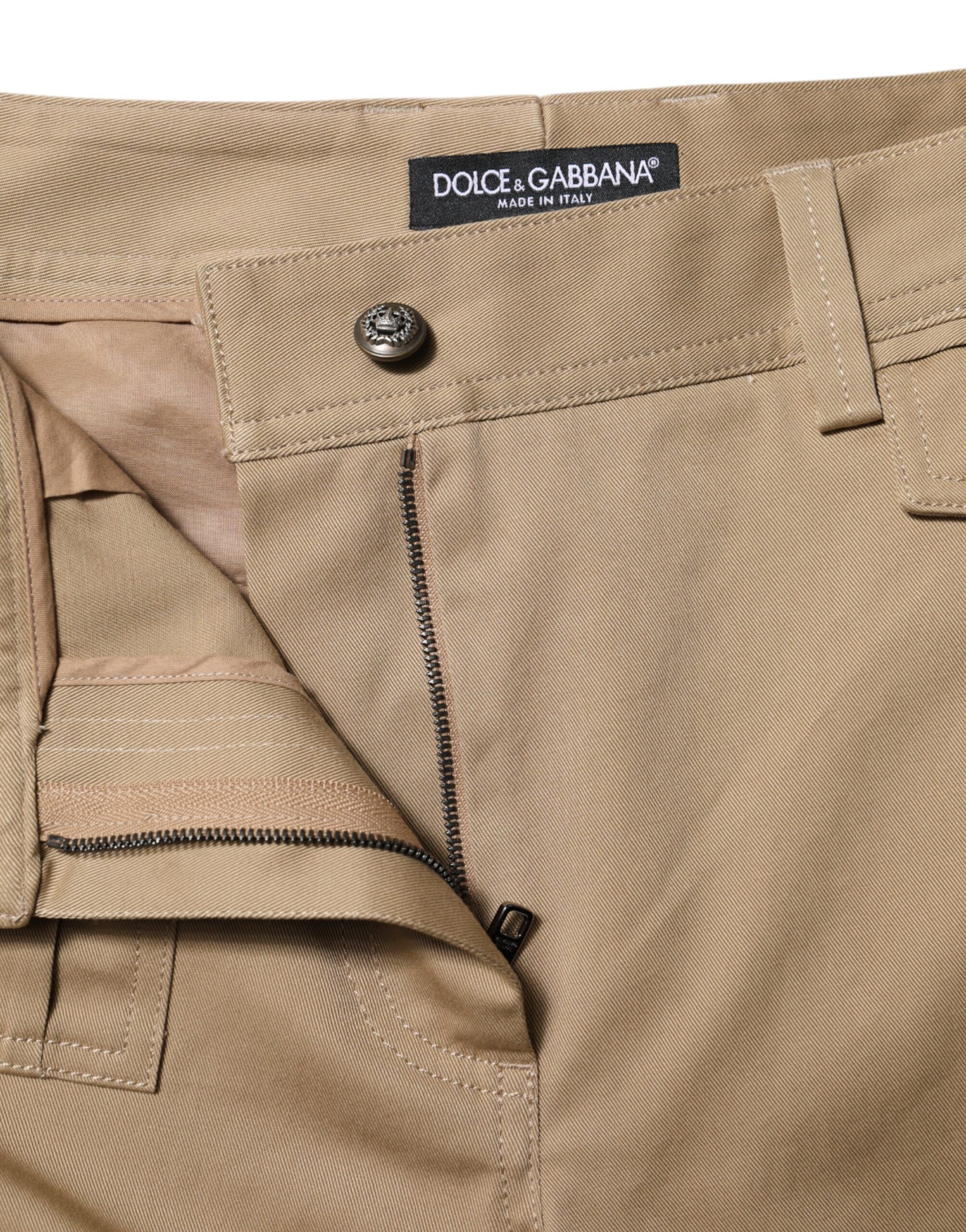 Mid Waist Cargo Tapered Women's Pants - Dolce & Gabbana - Modalova